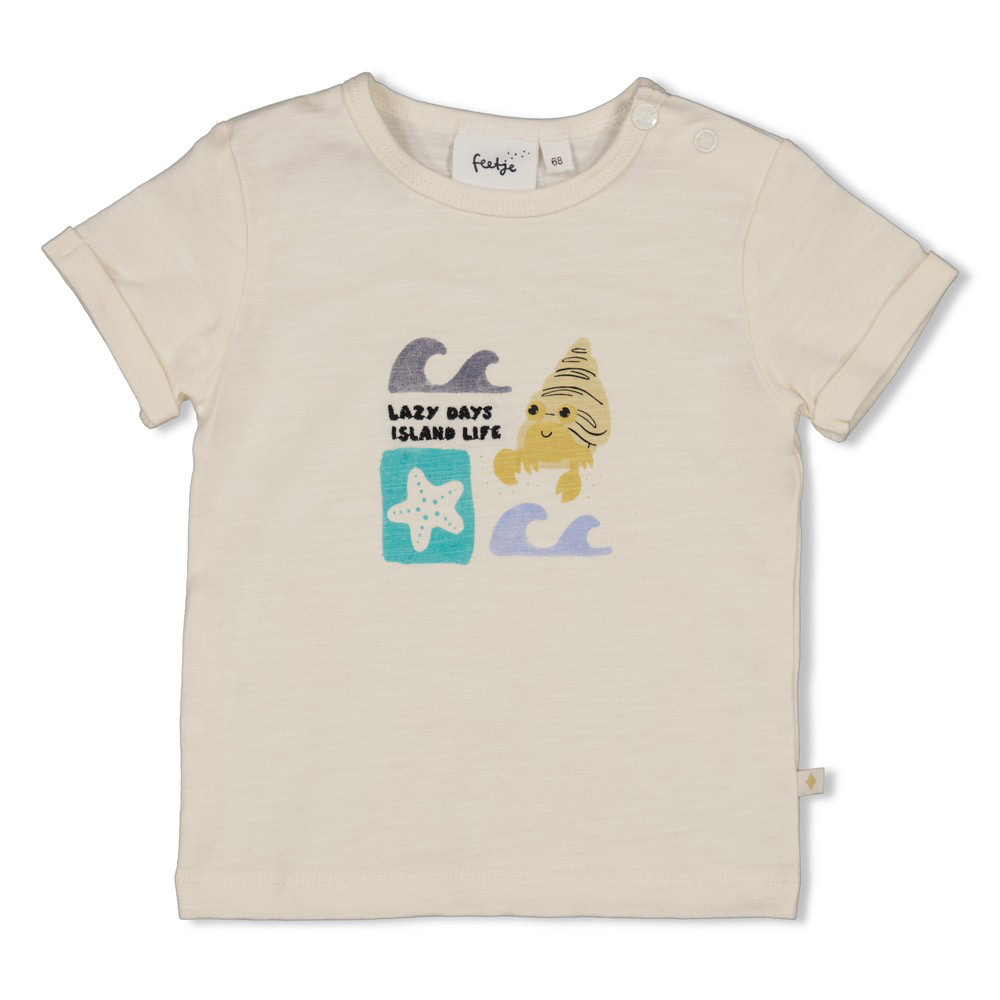 Kurzarmshirts, FEETJE, Weiß – Produktansicht