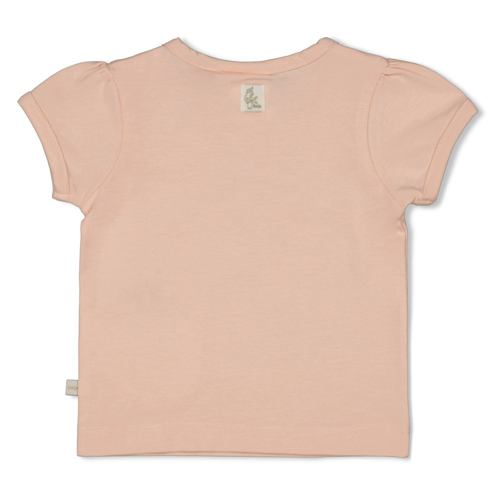 Kurzarmshirts, FEETJE, Orange – Besonderheit: aus 96% Baumwolle