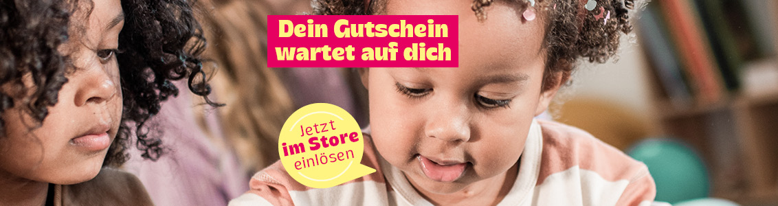 Dein Gutschein wartet auf dich - Jetzt im Store einlösen