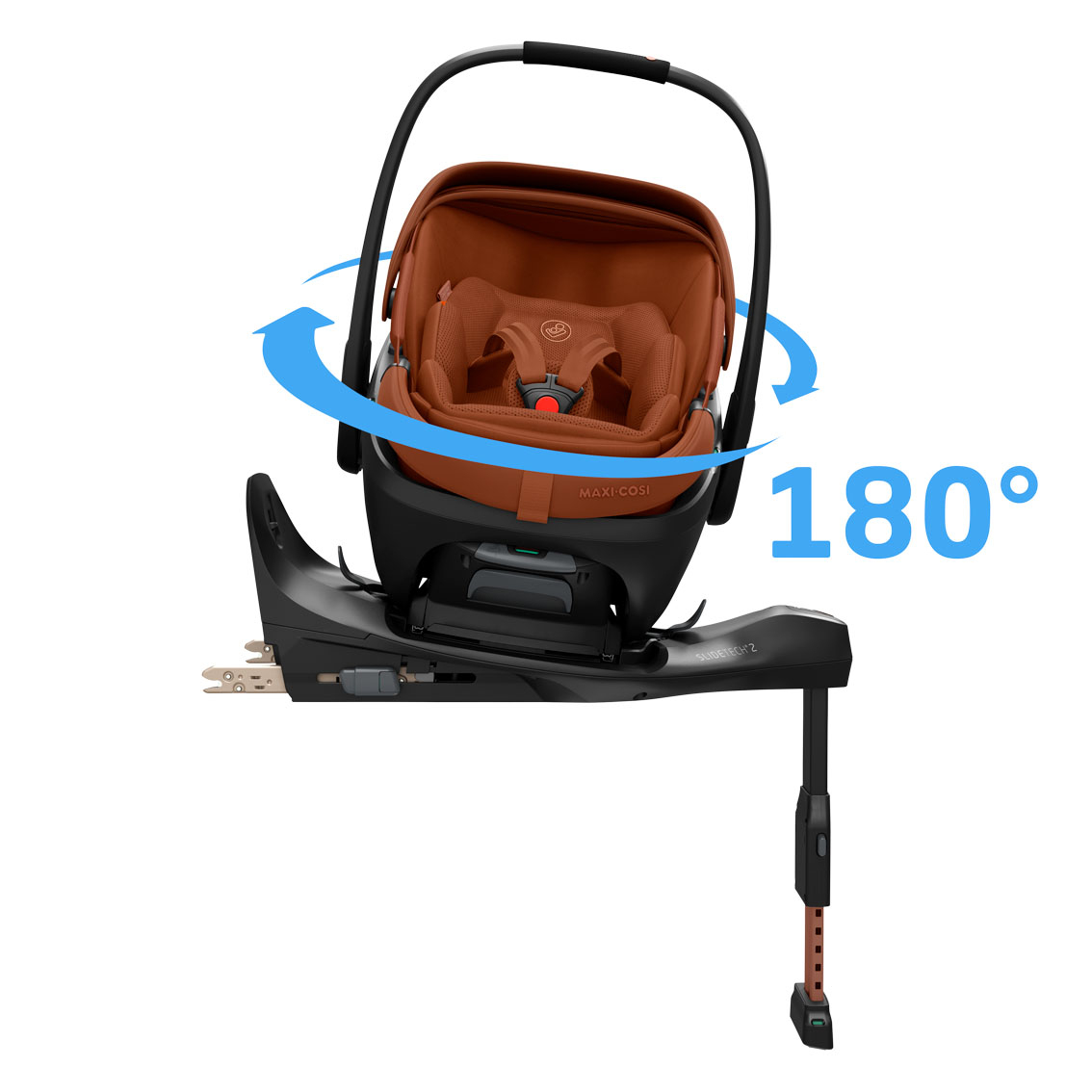 Babyschalen 0-13 kg, Gruppe 0+, MAXI-COSI Premium, Braun – Produktansicht