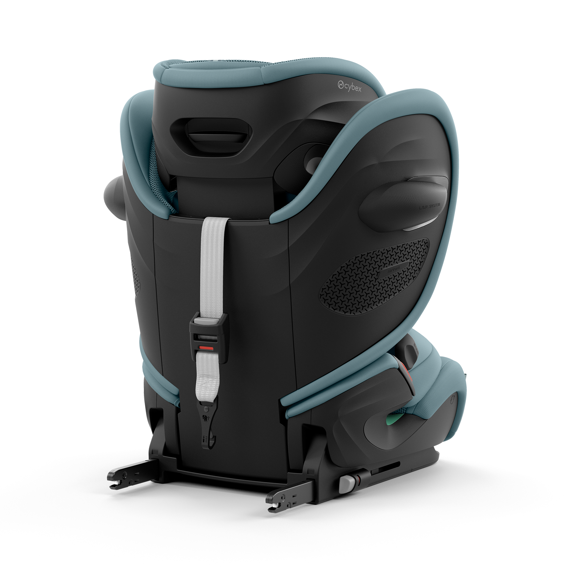 cybex Pallas G2 Plus Stormy Blue | in Blau mit ISOFIX Konnektoren