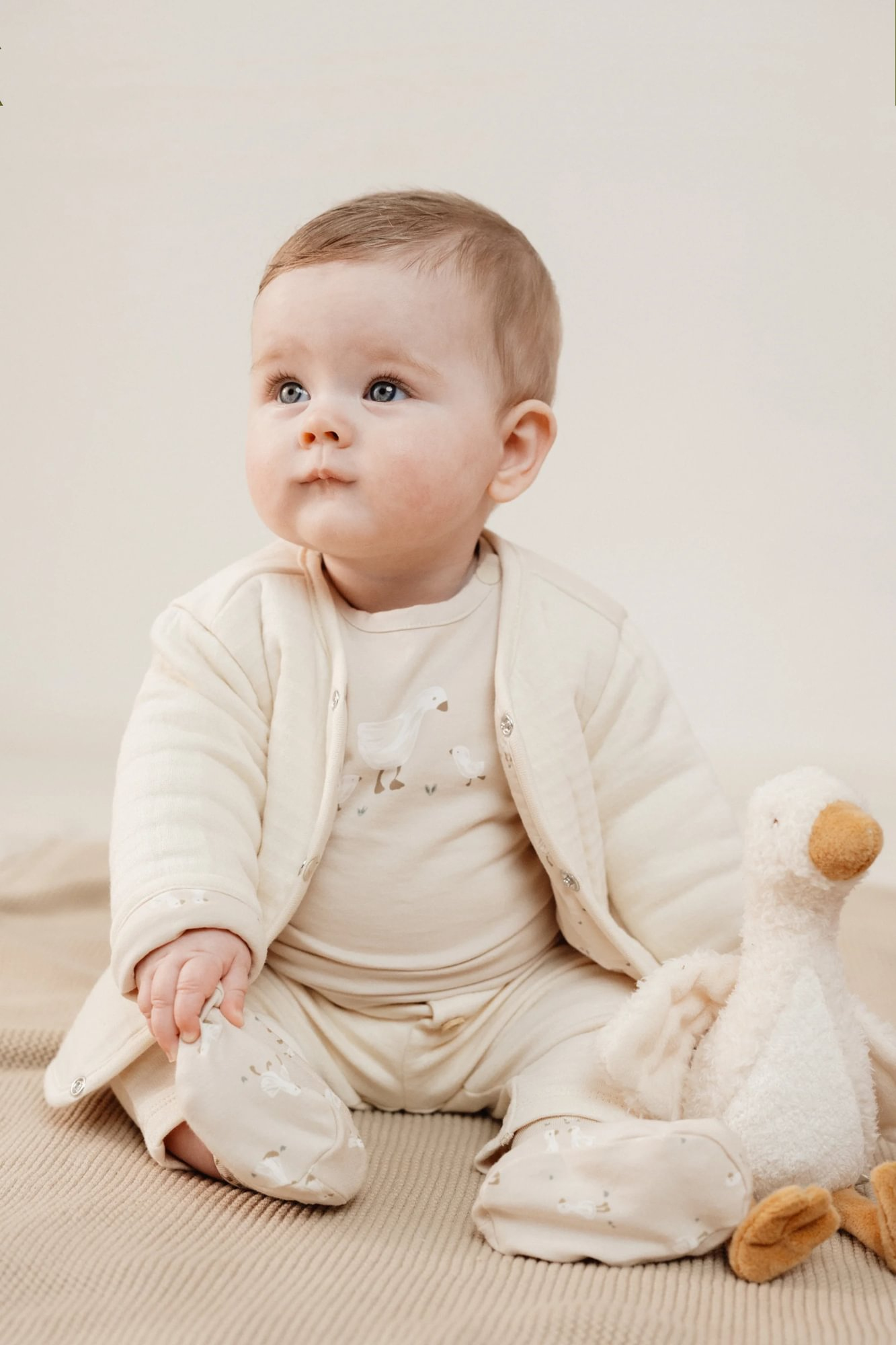 Wendejacken, LITTLE DUTCH, Beige – Produktansicht