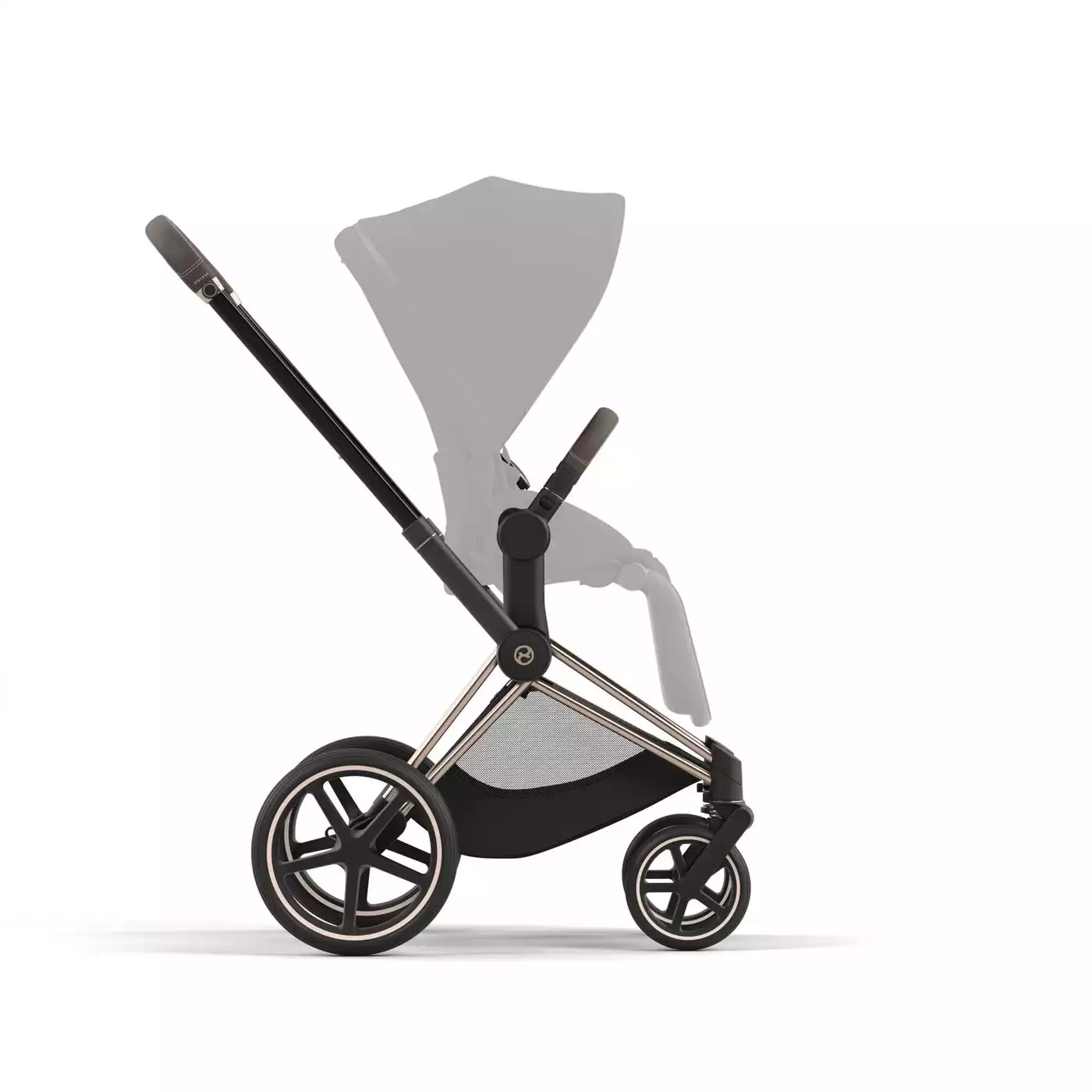 Kombi-Kinderwagen, cybex PLATINUM, Schwarz – Produktansicht