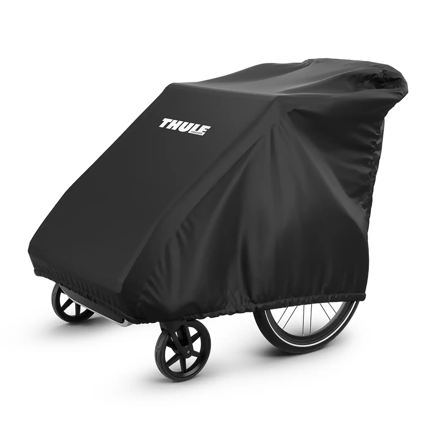 Fahrradanhänger Zubehör, THULE, Schwarz – Besonderheit: robuste Stoffabdeckung