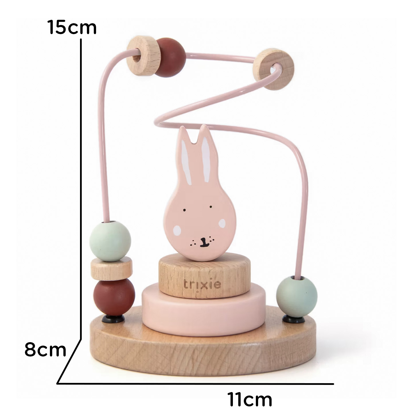 Motorikschleifen, trixie, Pink – Produktansicht