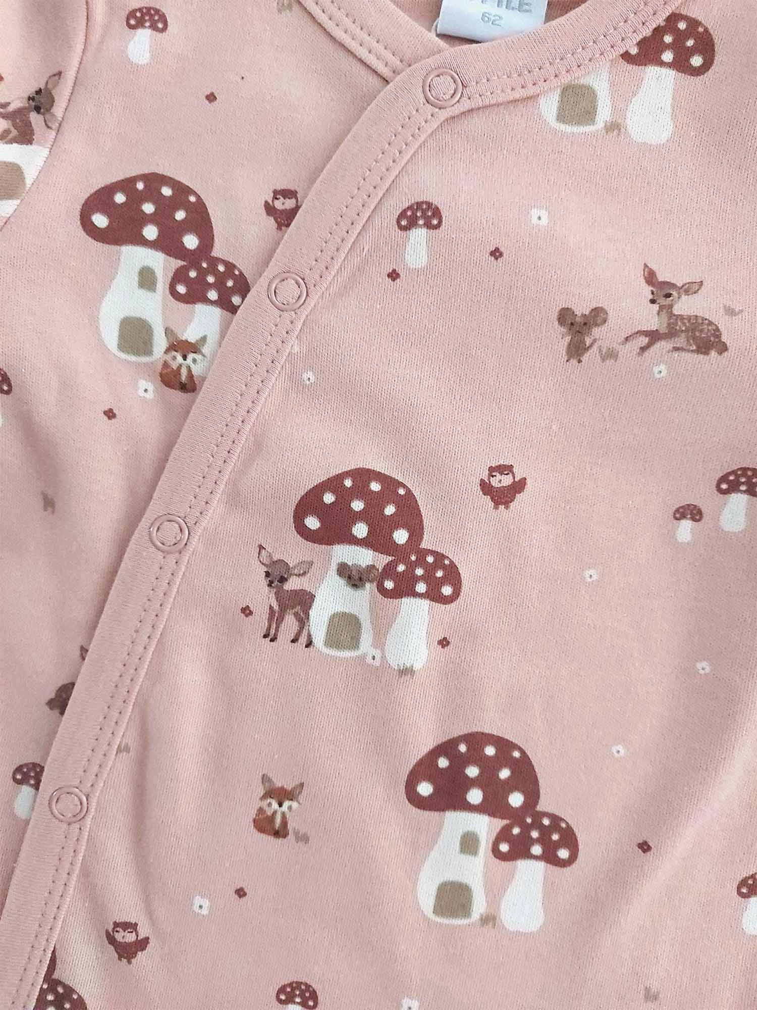 Einteiler, LITTLE, Pink – Besonderheit: 100% Baumwolle