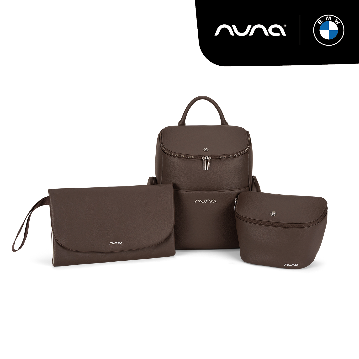 Wickeltaschen, nuna, Braun – Besonderheit: hergestellt aus hochwertigen Materialien vereint mit elegantem BMW Design und moderner Funktionalität