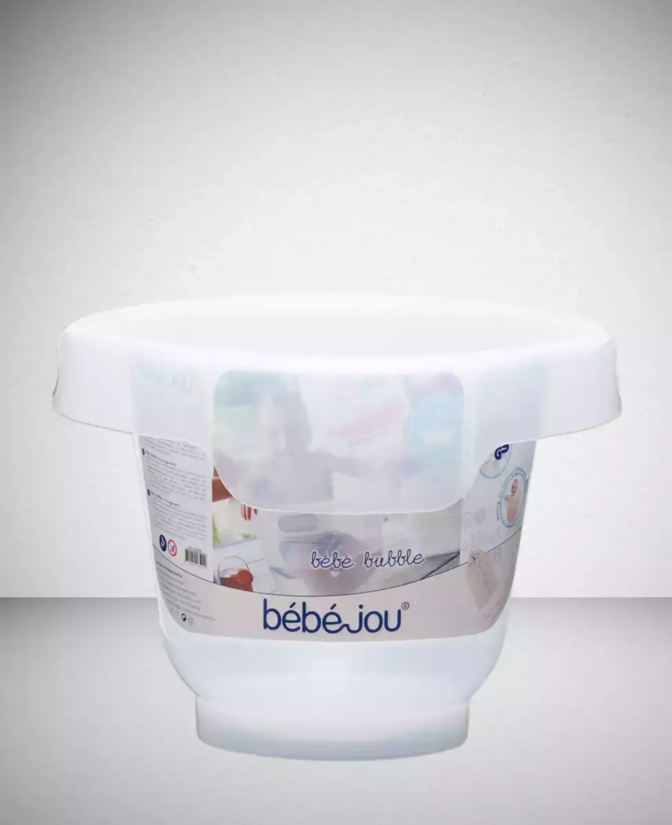 Badeeimer bébé-bubble bébé-jou Transparent Weiß 2000533639003 2