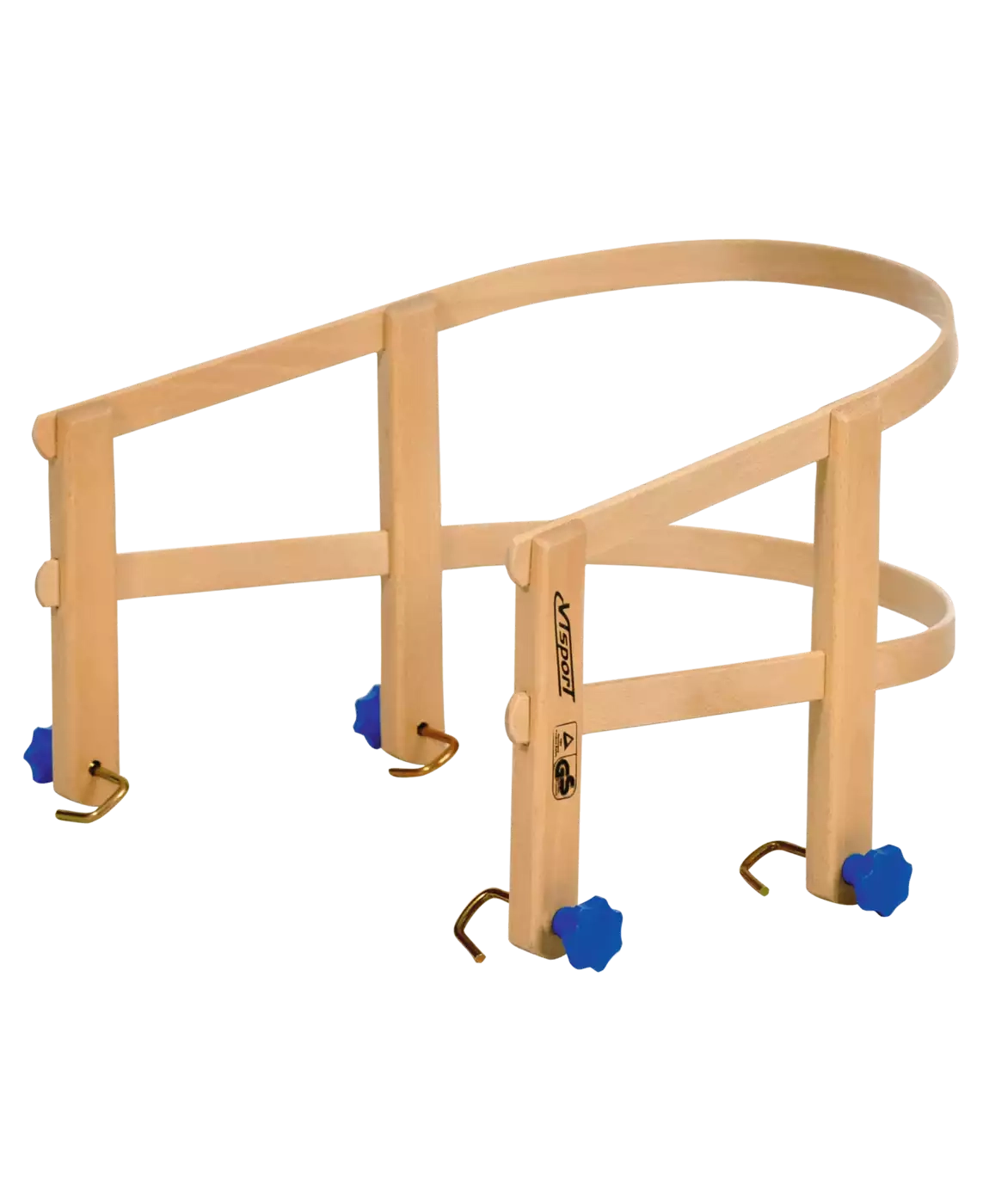 Schlitten, Spielzeugring, Braun – Produktansicht