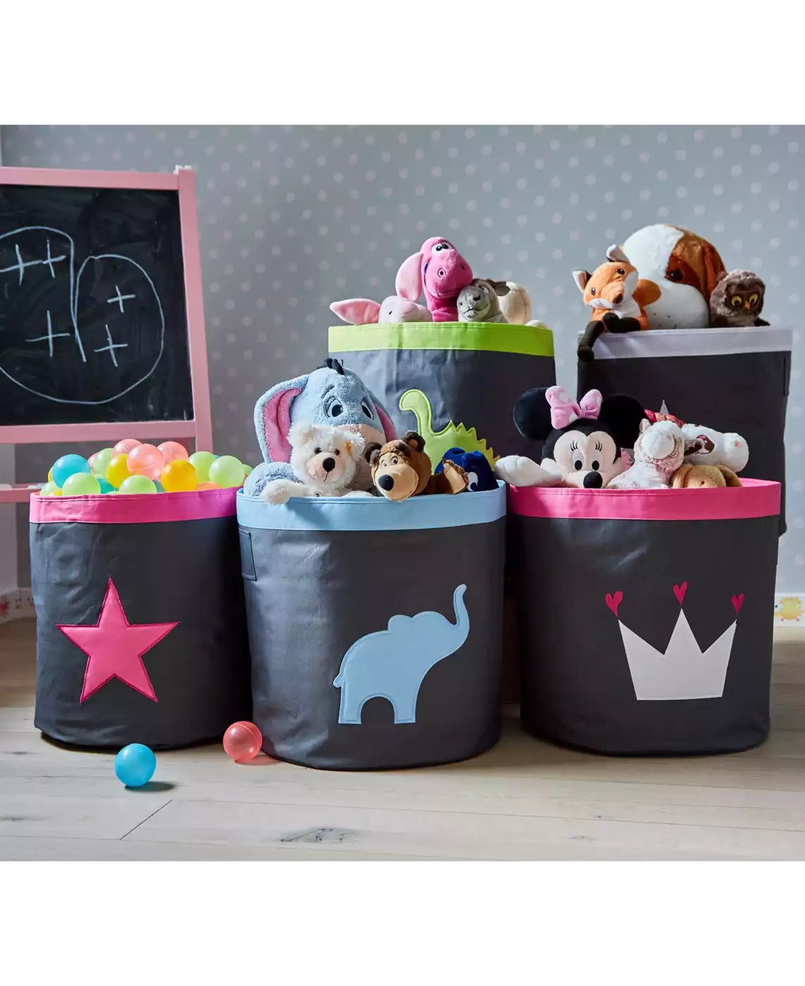 Aufbewahrungskörbe, Store.it!, Grau – Produktansicht