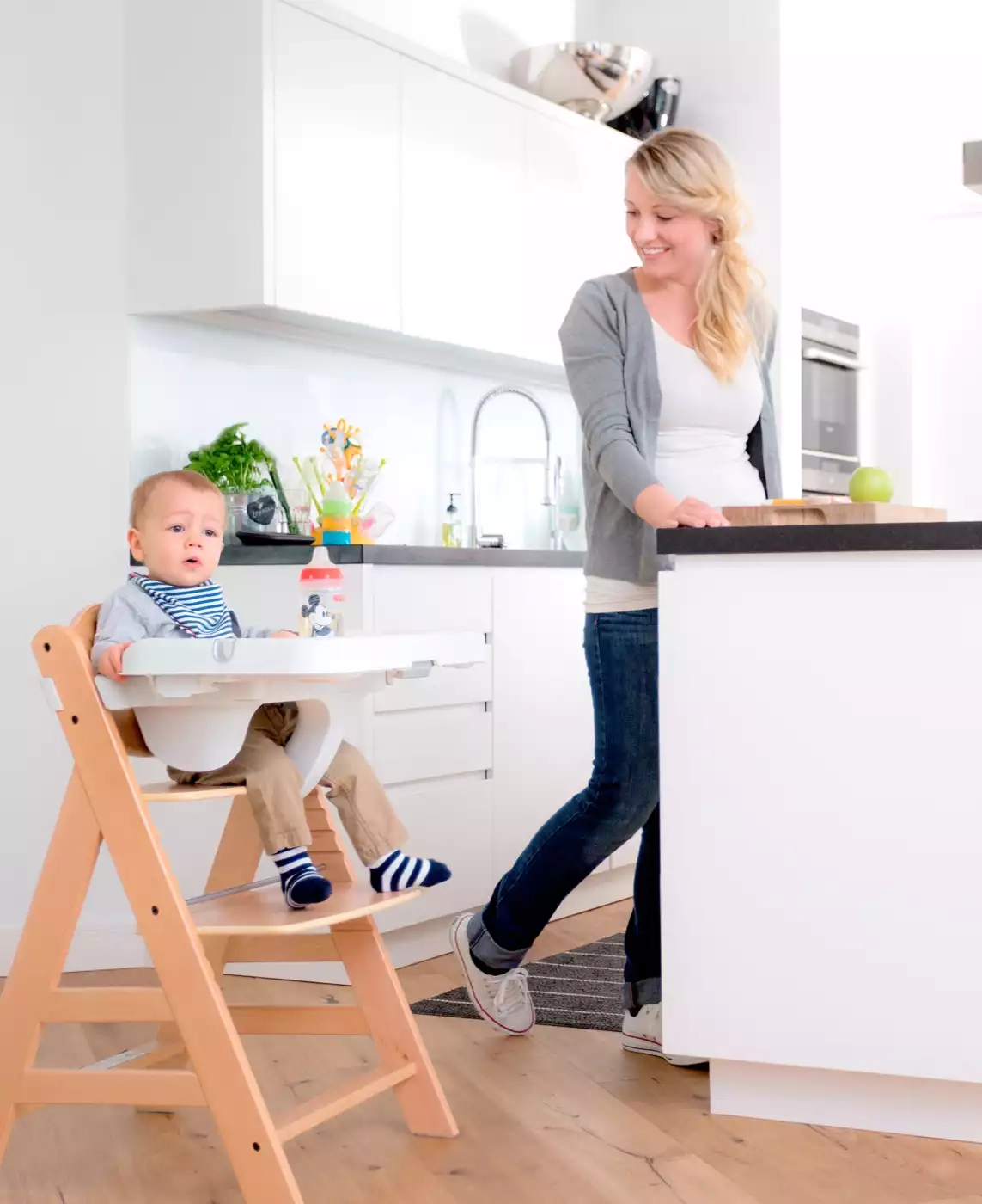 Hochstuhl Zubehör, hauck, Weiß – Produktansicht