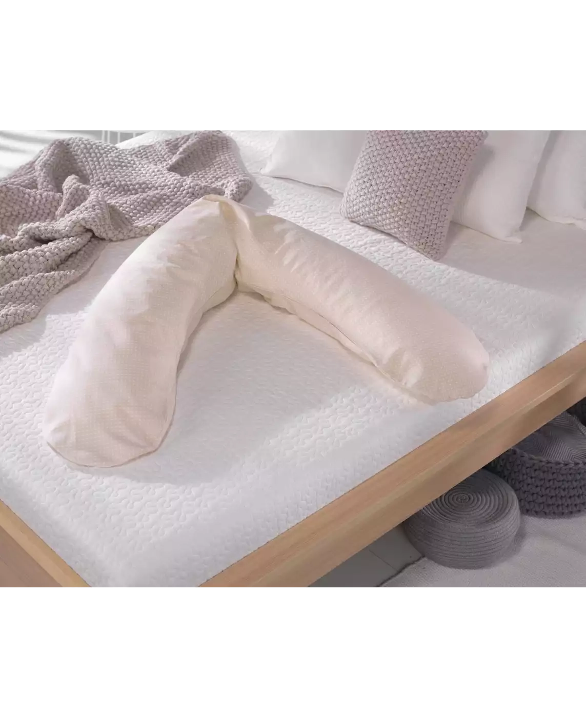 Stillkissen, THERALINE, Beige – Produktansicht