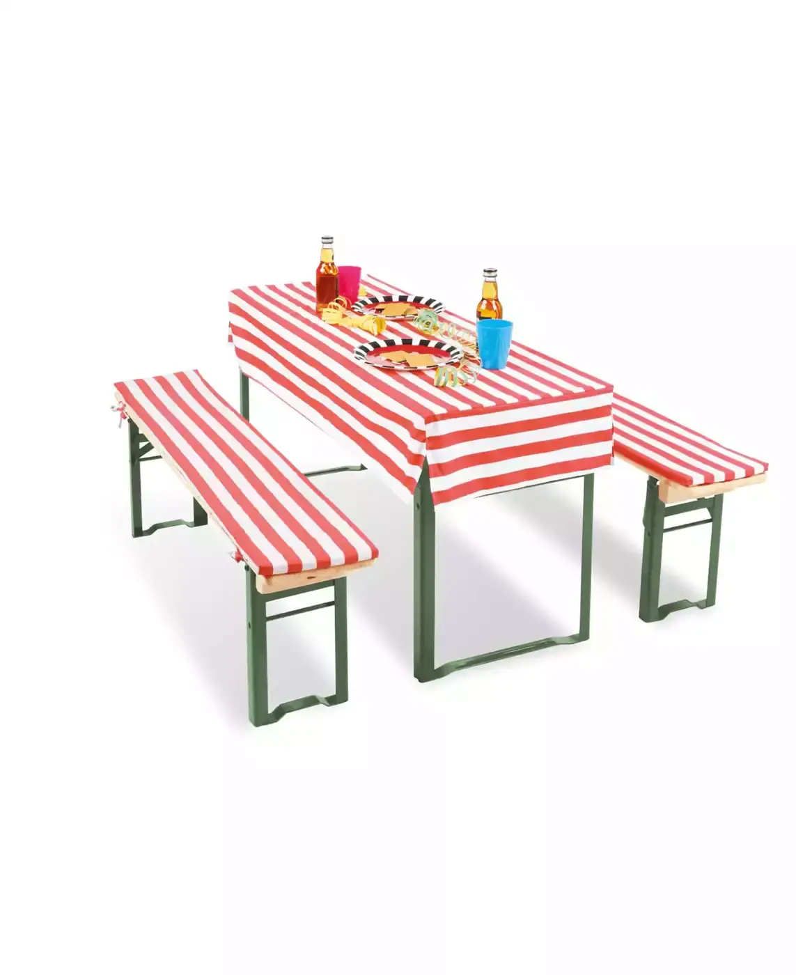 Tischdecke für Sitzgruppe Sepp Pinolino Rot Weiß 2000565110808 2
