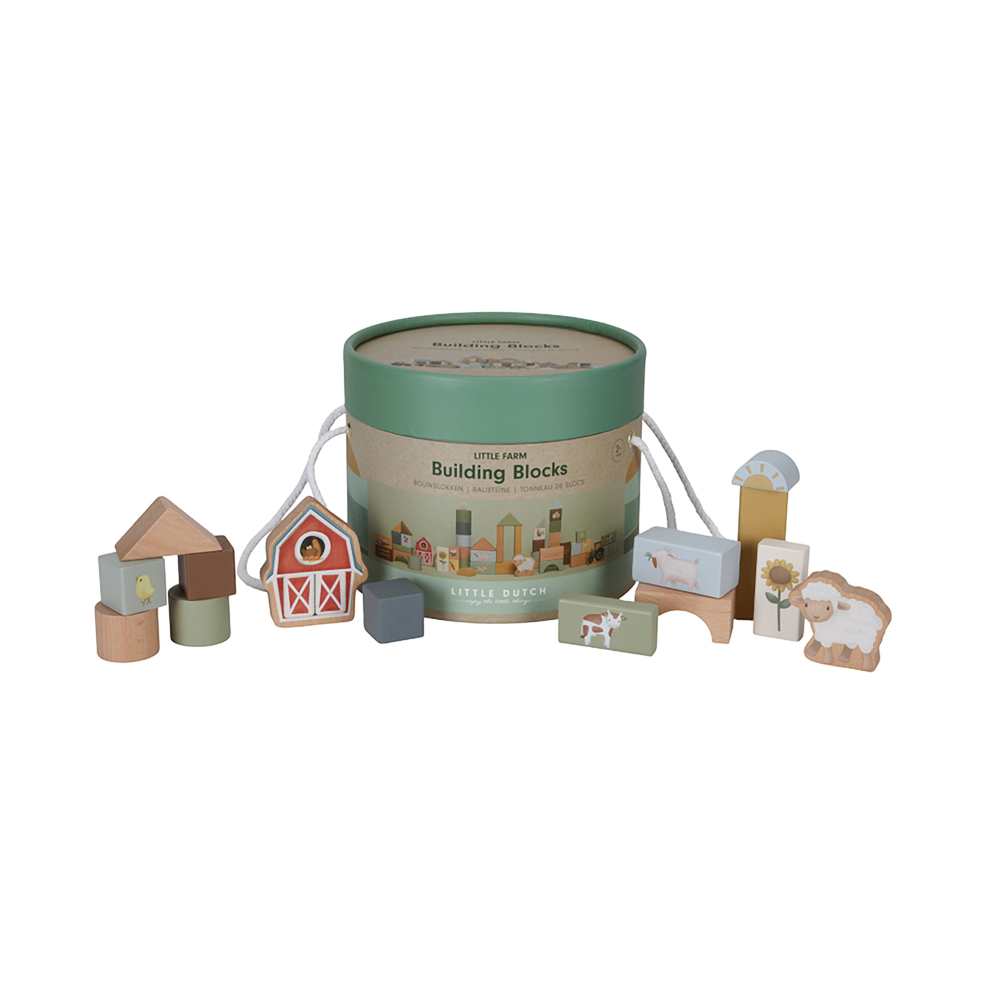 Bausteine, LITTLE DUTCH, Mehrfarbig – Produktansicht