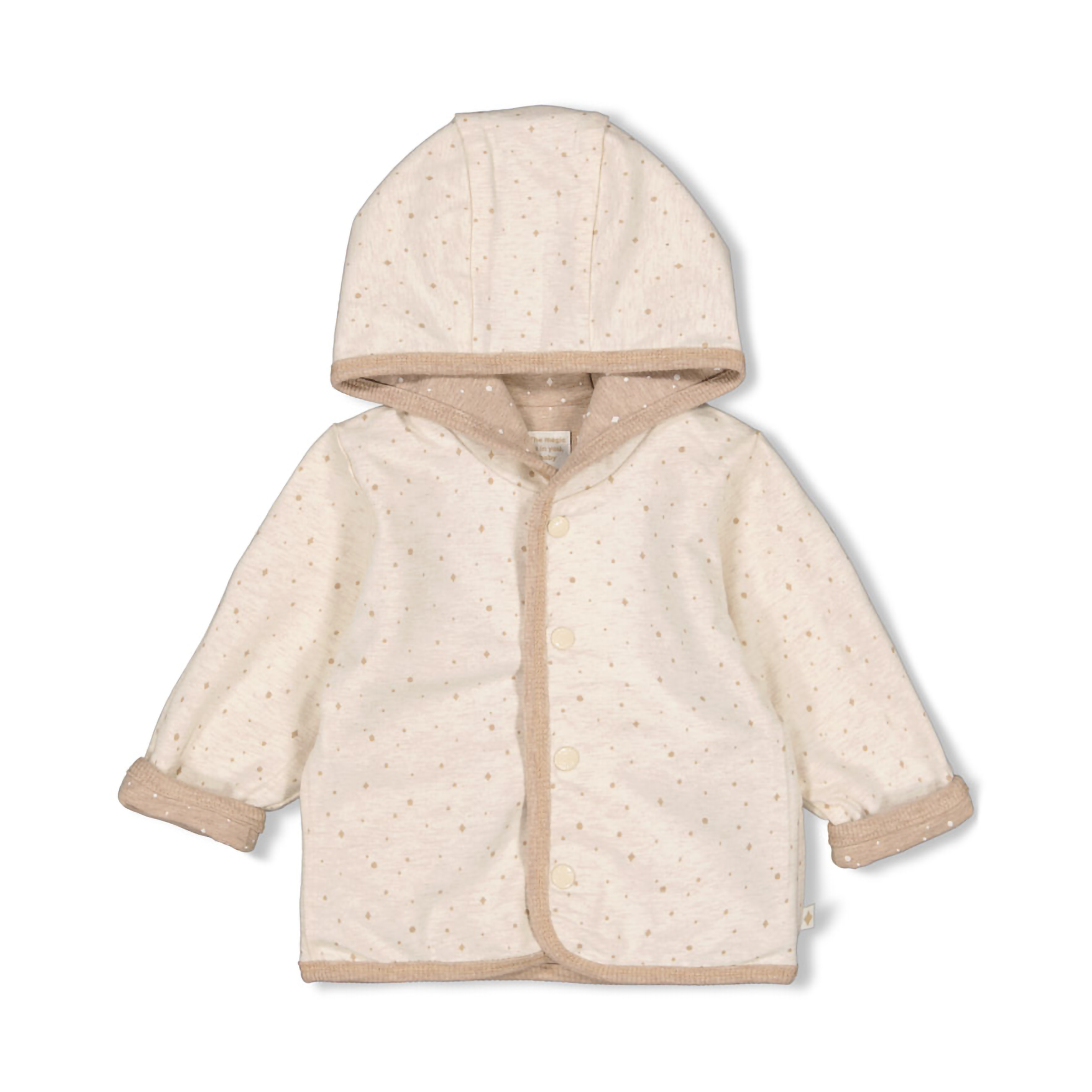 Sweat-, Fleece- & Strickjacken, FEETJE, Beige – Produktansicht