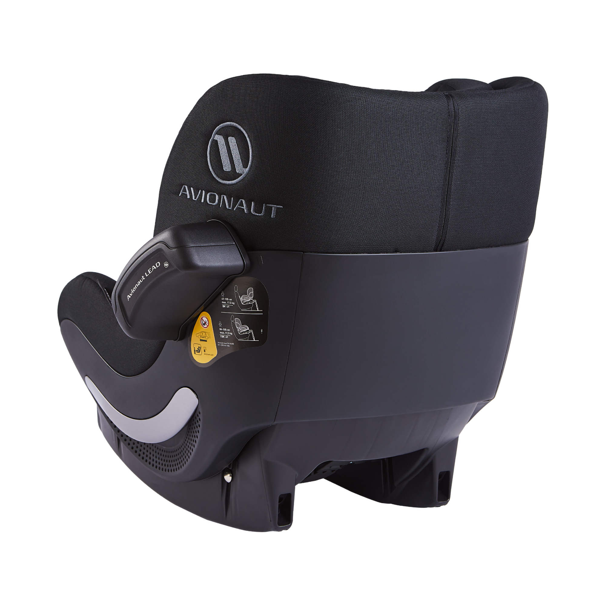 Reboarder 0-18 kg, Gruppe 0+/1, AVIONAUT, Schwarz – Produktansicht