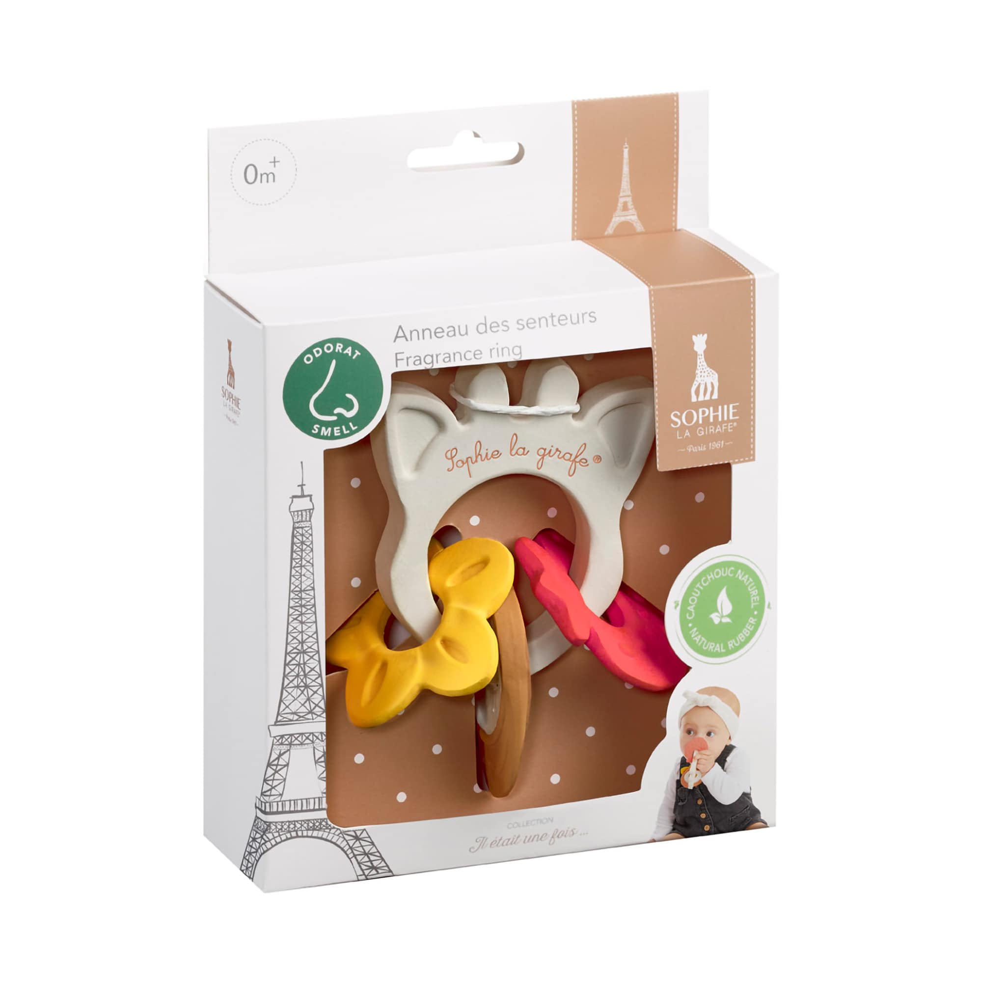 Beißringe, SOPHIE GIRAFE, Weiß – Produktansicht