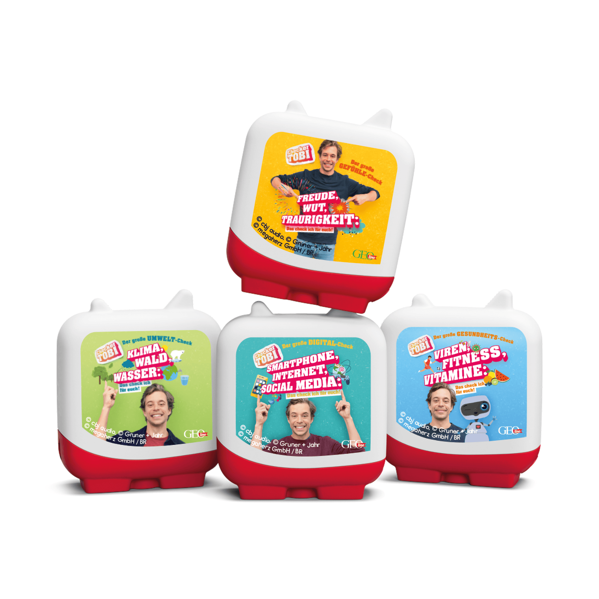 Tonies® Figuren, tonies, Mehrfarbig – Besonderheit: Set bestehend aus 4 Clever Tonies