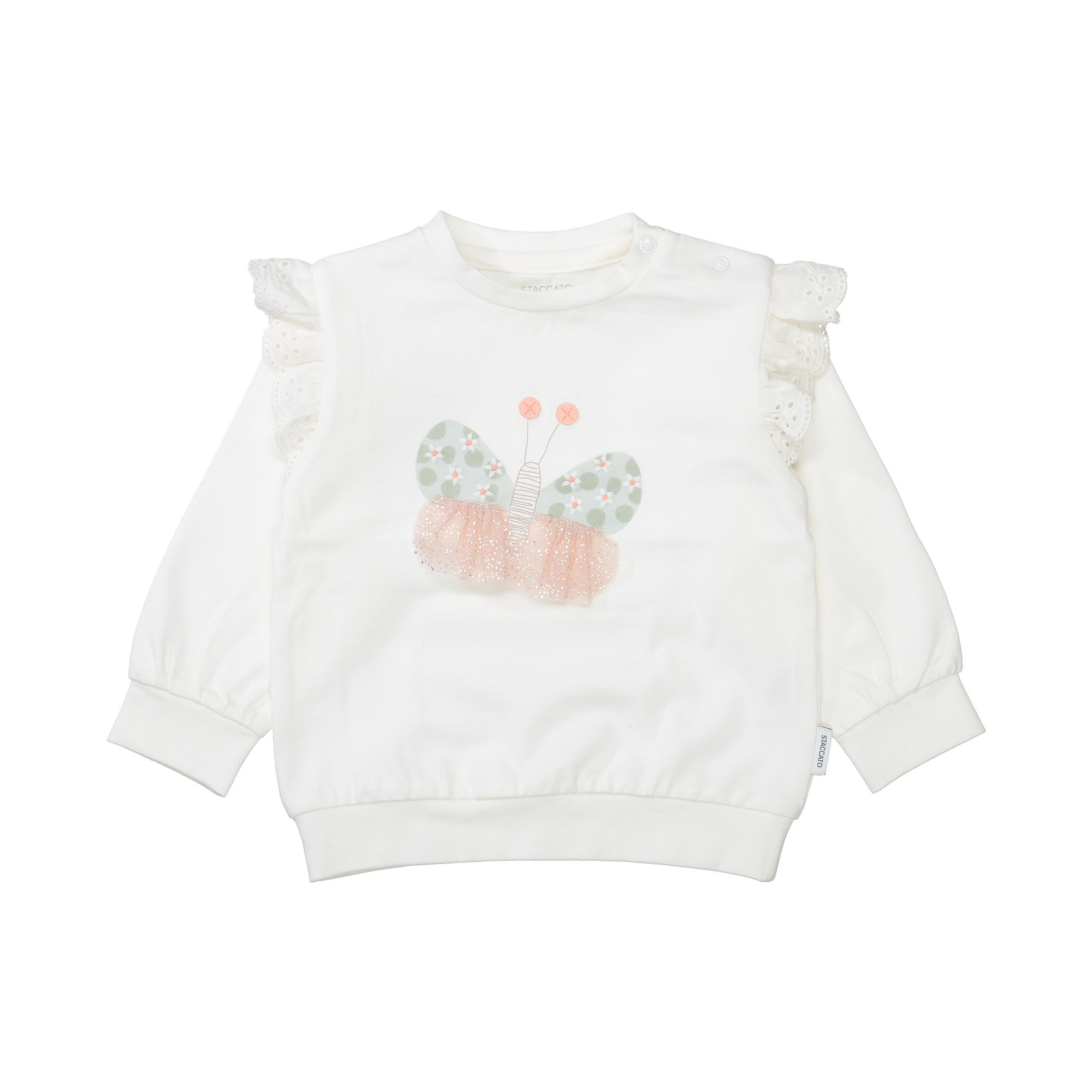 Langarmshirts, STACCATO, Weiß – Produktansicht