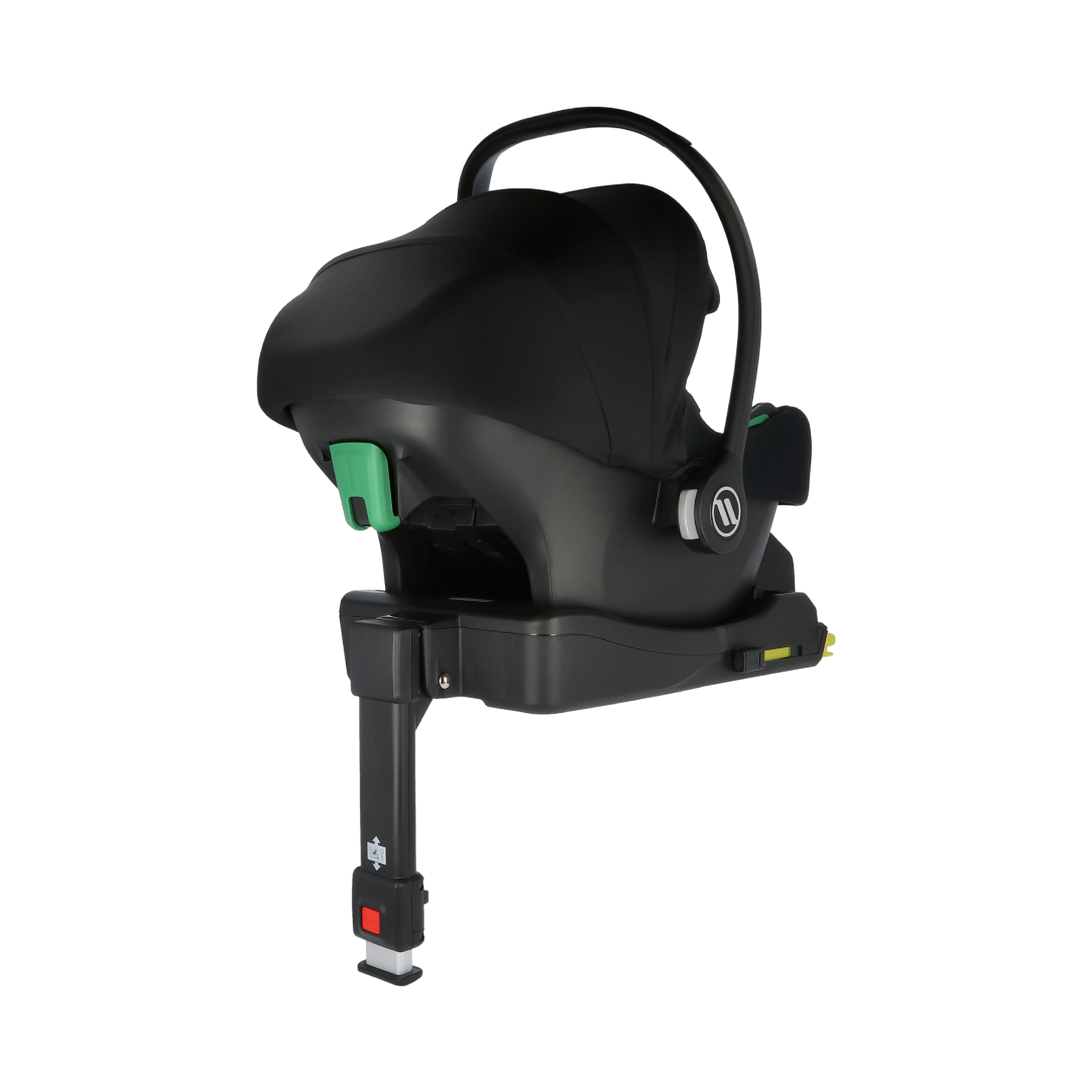 Babyschalen 0-13 kg, Gruppe 0+, AVIONAUT, Schwarz – Produktansicht