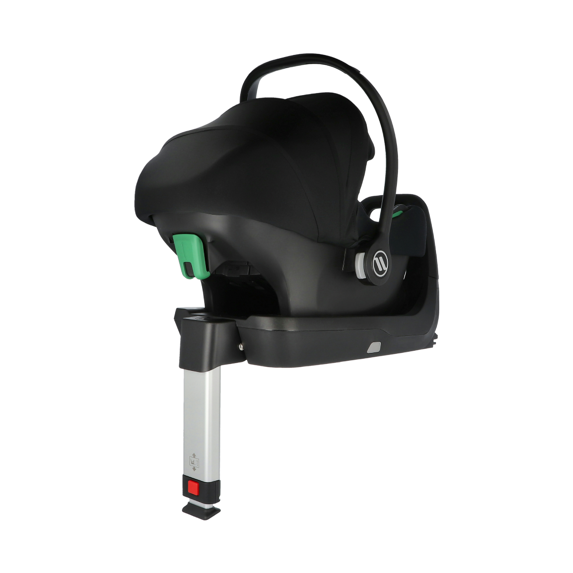 Babyschalen 0-13 kg, Gruppe 0+, AVIONAUT, Schwarz – Produktansicht