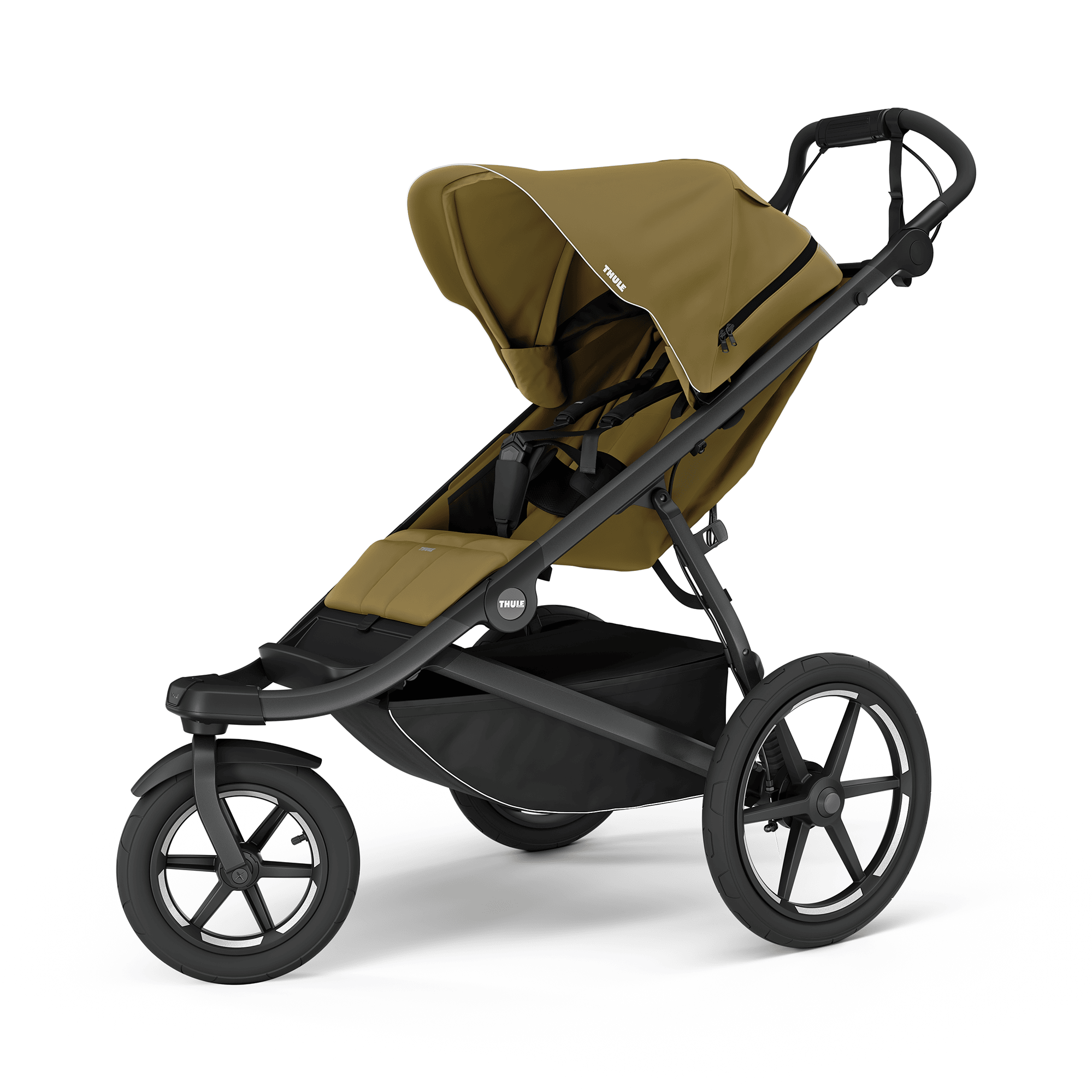 Kombi-Kinderwagen, THULE, Grün – Produktansicht