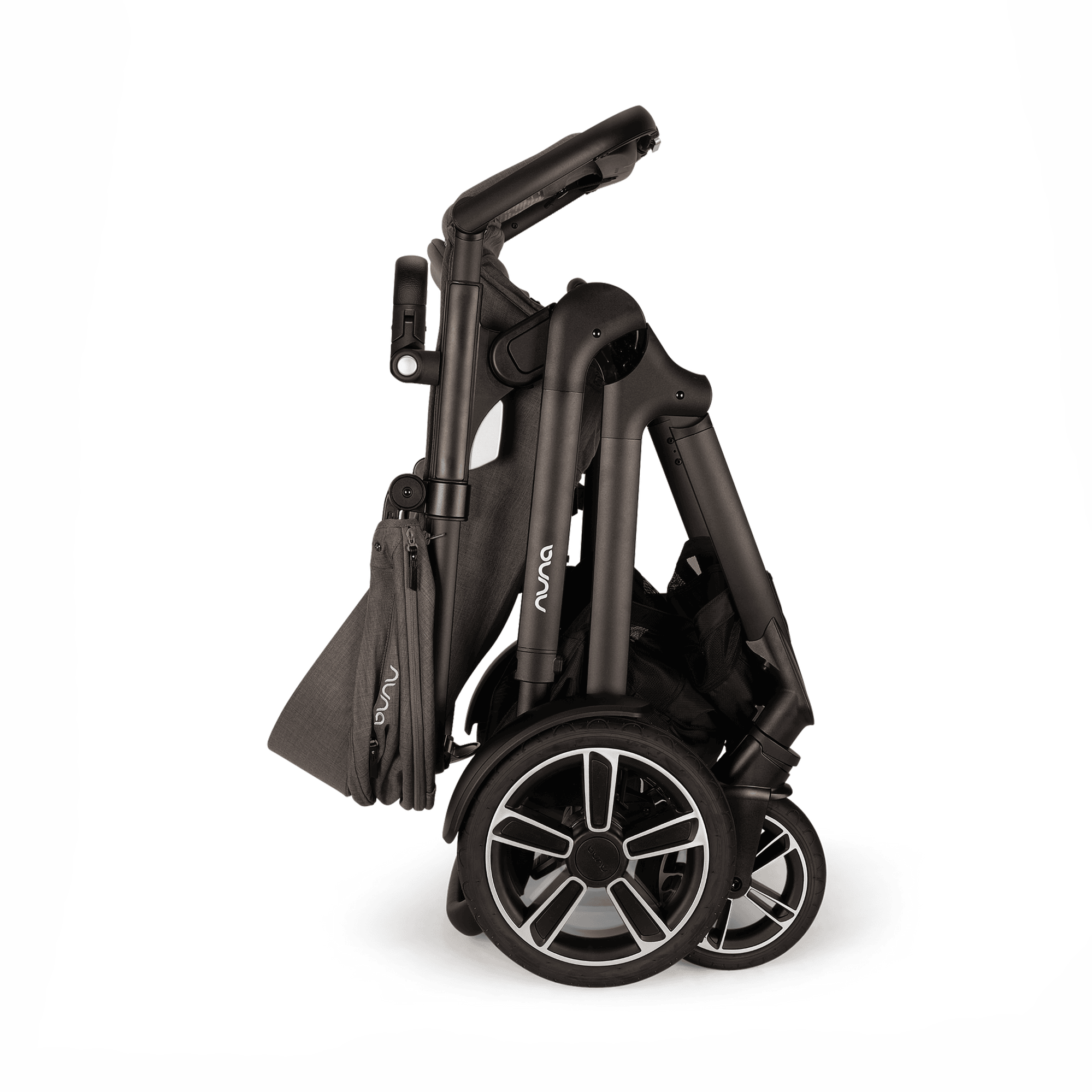 Kombi-Kinderwagen, nuna, Grau – Produktansicht
