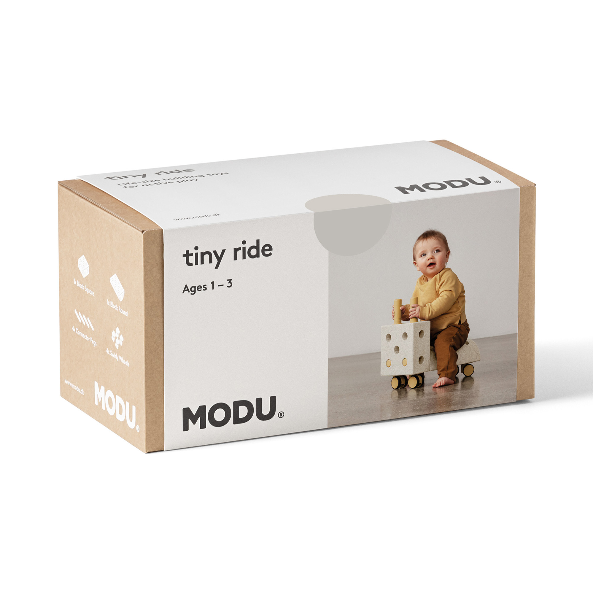 Schaumstoff Bausteine, MODU, Beige – Produktansicht