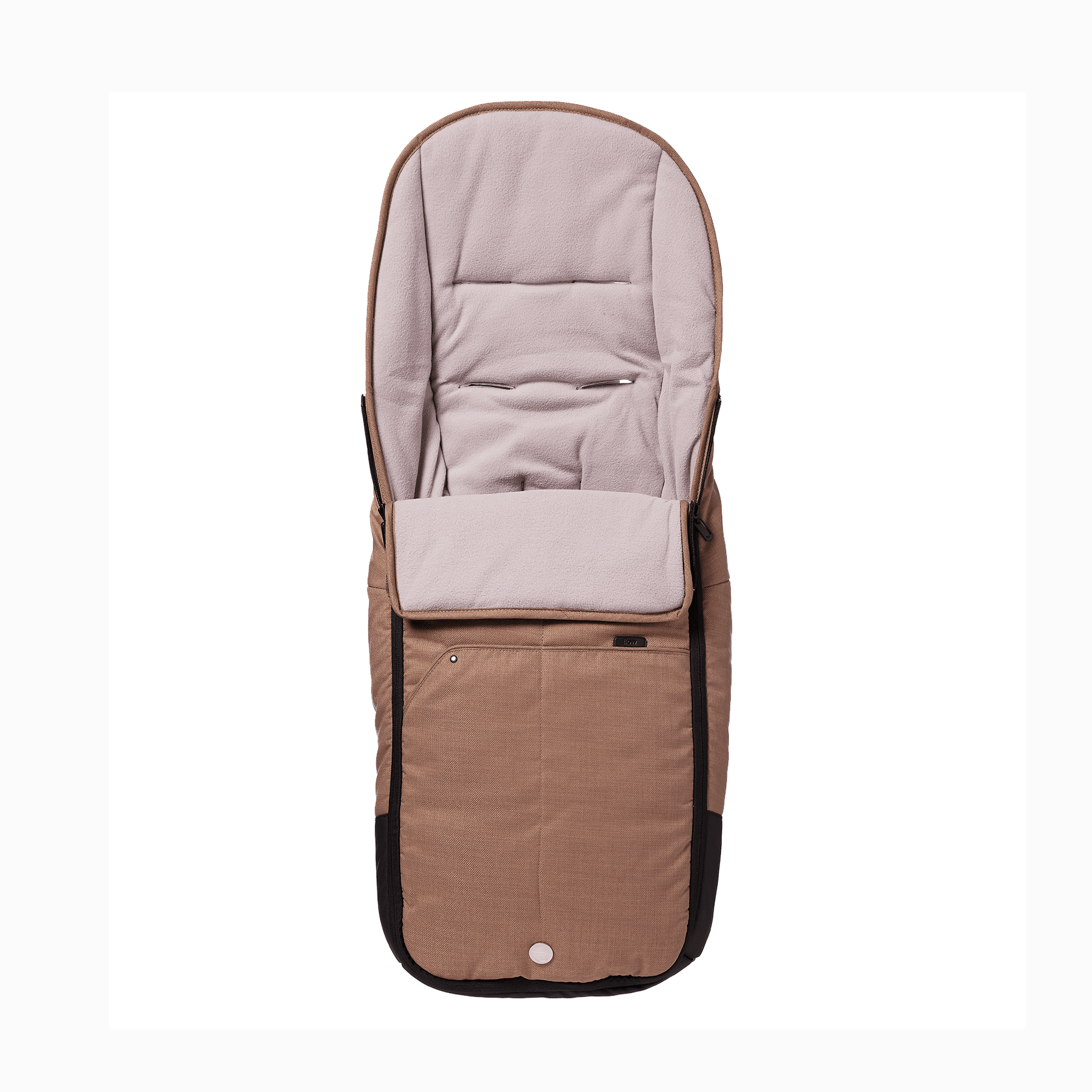Fußsäcke & Decken, mutsy, Beige – Besonderheit: weiche Fleece-Fütterung