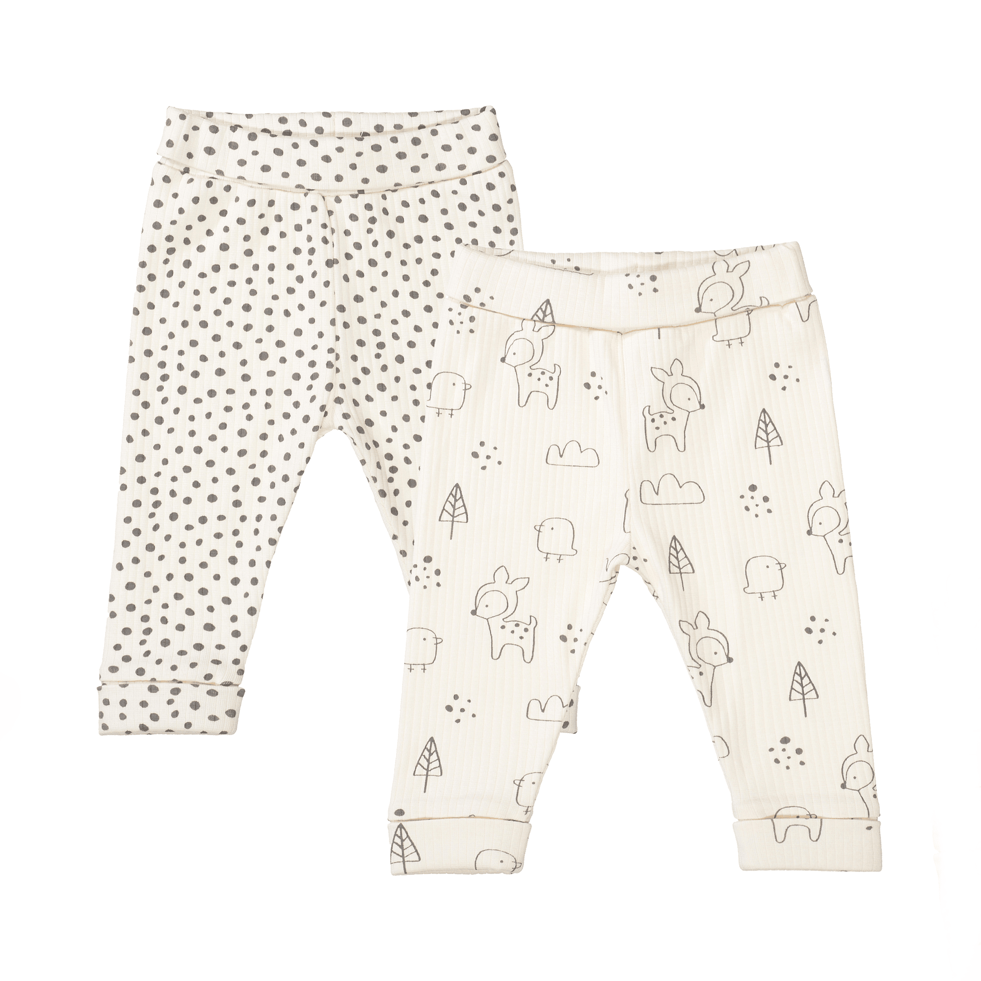 Leggings, LITTLE ONE, Beige – Besonderheit: bestehend aus zwei Leggings