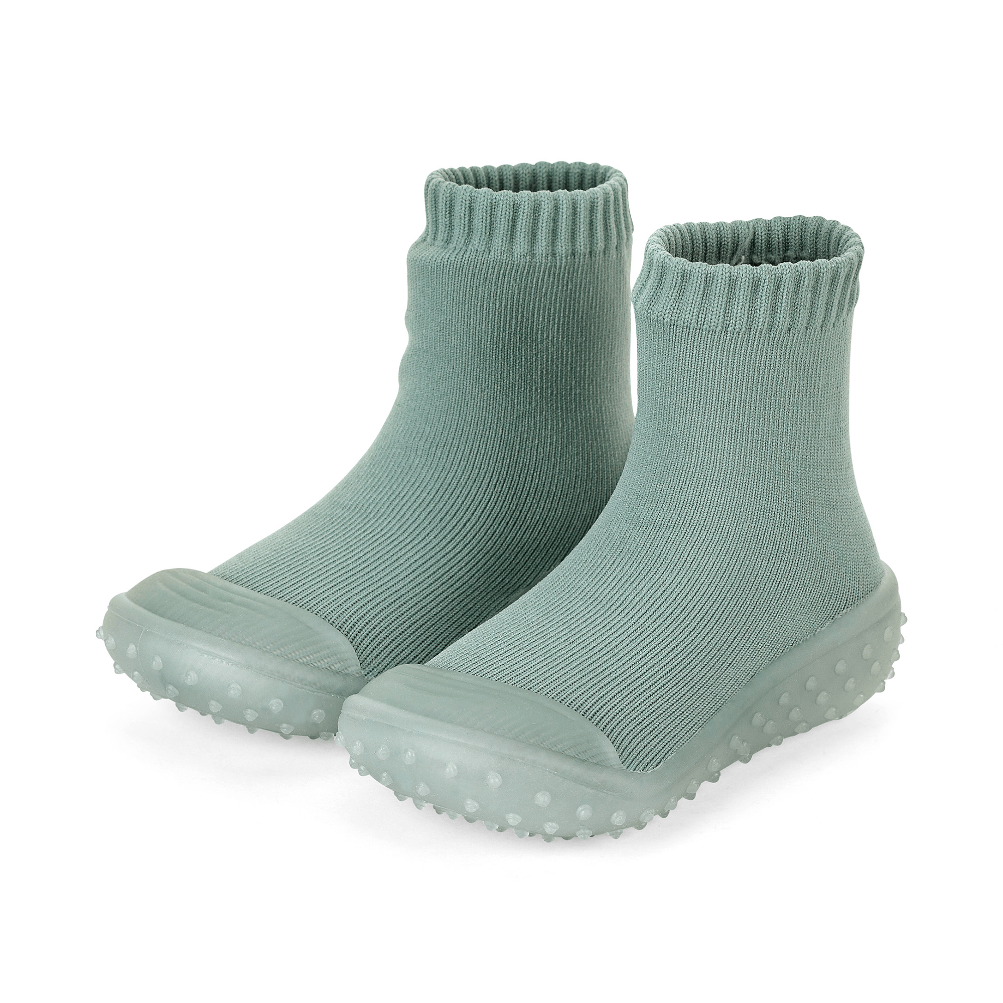 Socken & Strumpfhosen, Sterntaler, Grün – Besonderheit: mit transparenter, profilierter Gummisohle