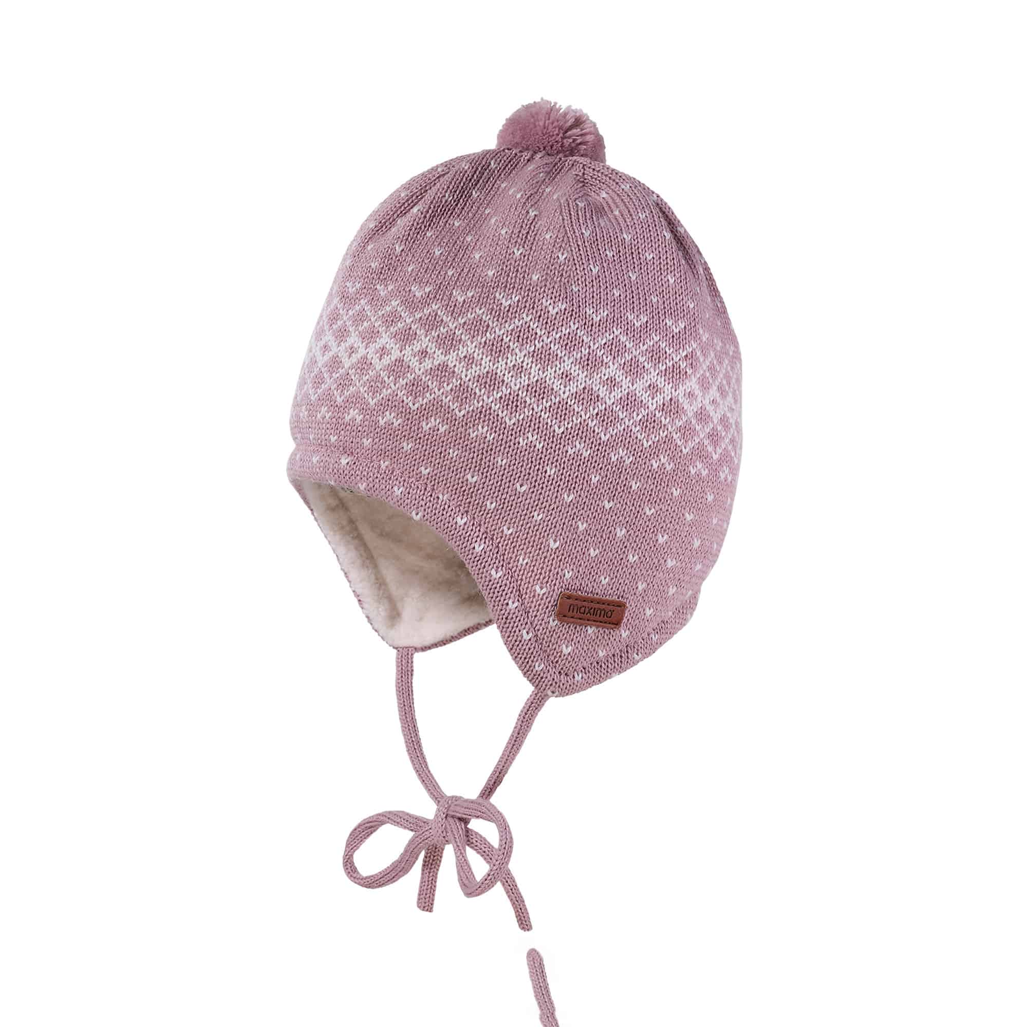 Wintermützen, MaxiMo, Pink – Besonderheit: aus 50% Schurwolle
