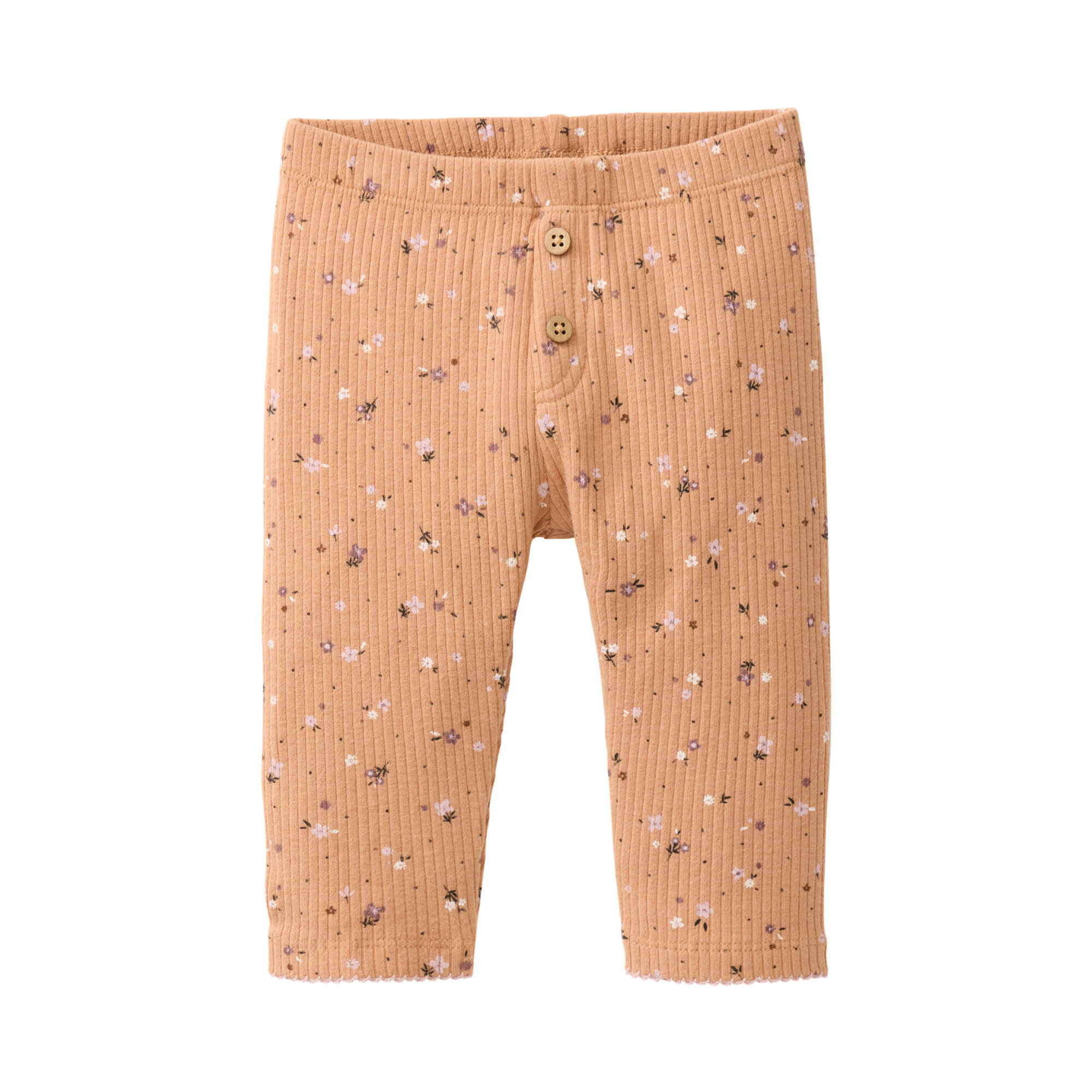 Leggings, People Wear Organic, Braun – Besonderheit: aus 95% Baumwolle