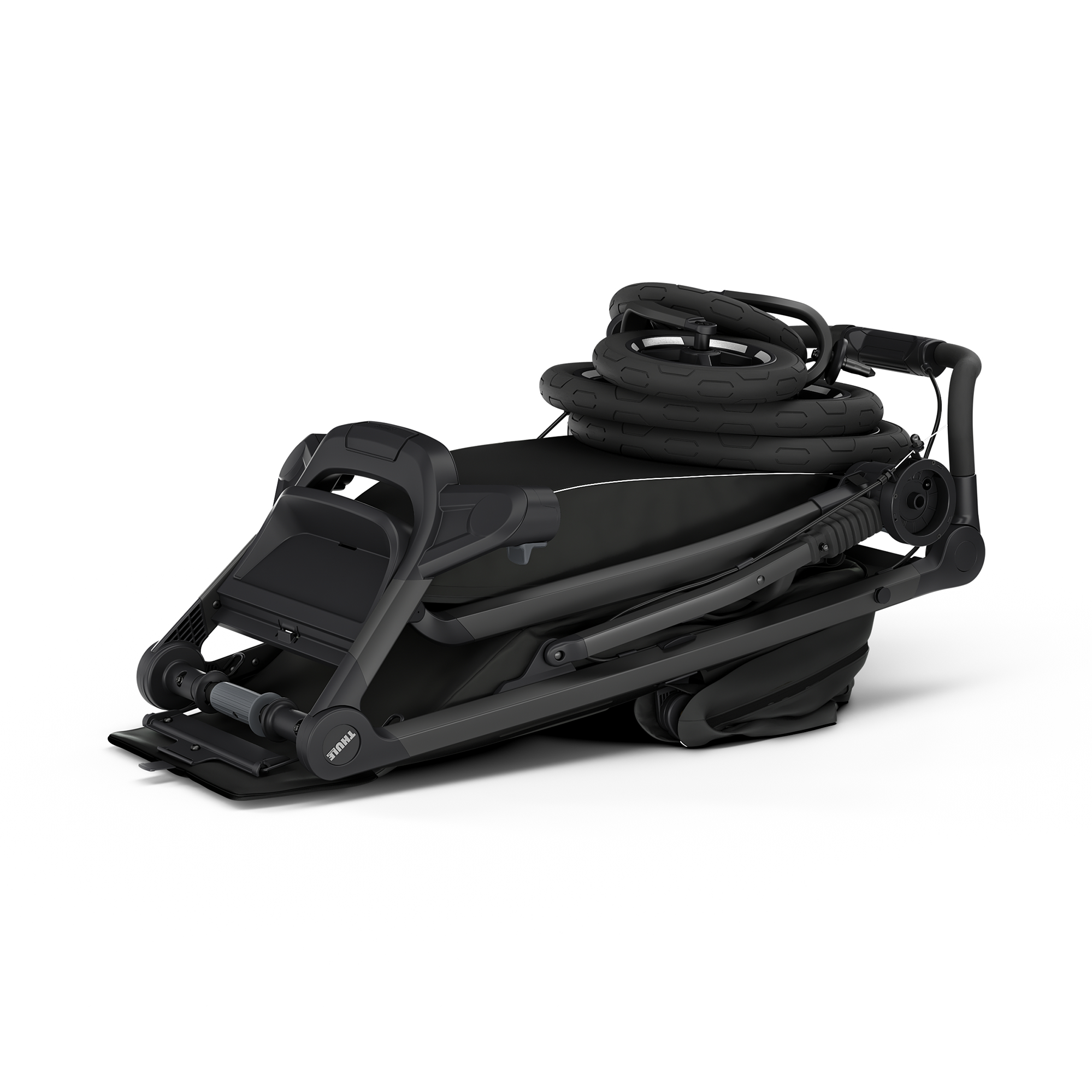 Kombi-Kinderwagen, THULE, Schwarz – Produktansicht