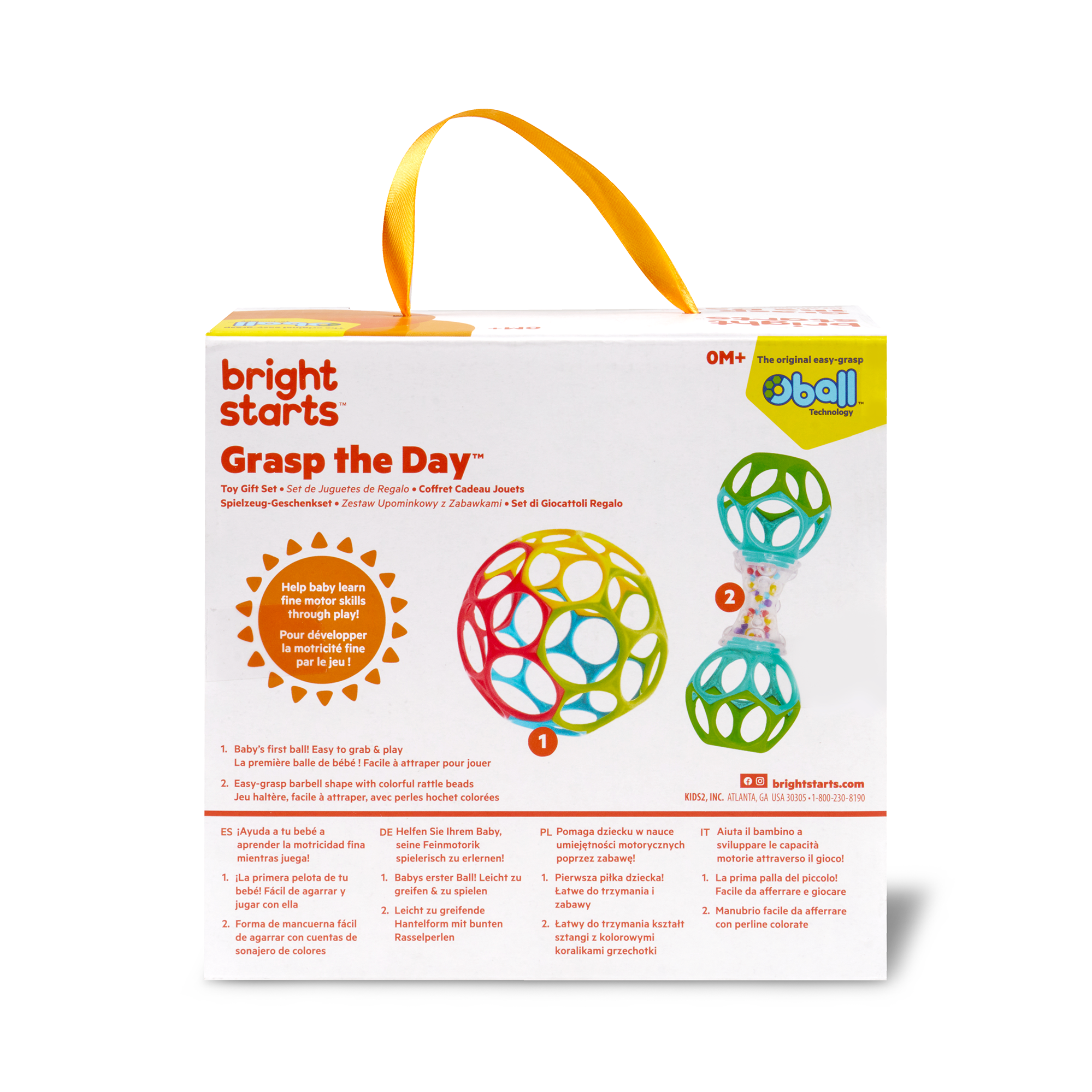 Rasseln & Greiflinge, BrightStarts, Mehrfarbig – Produktansicht