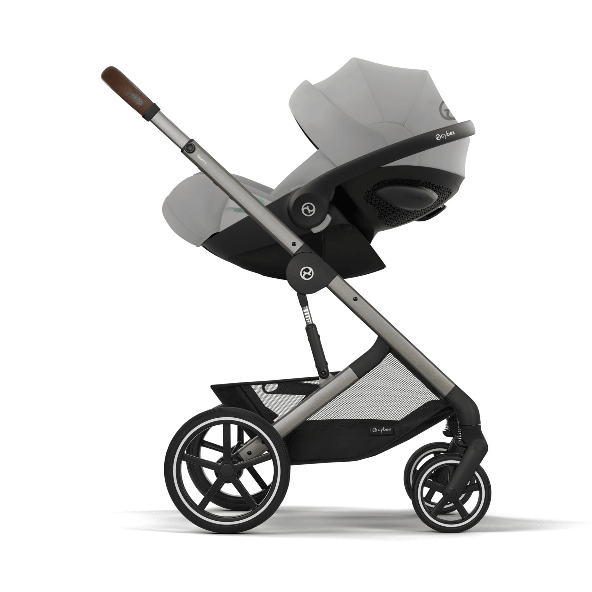 Babyschalen 0-13 kg, Gruppe 0+, cybex, Grau – Produktansicht