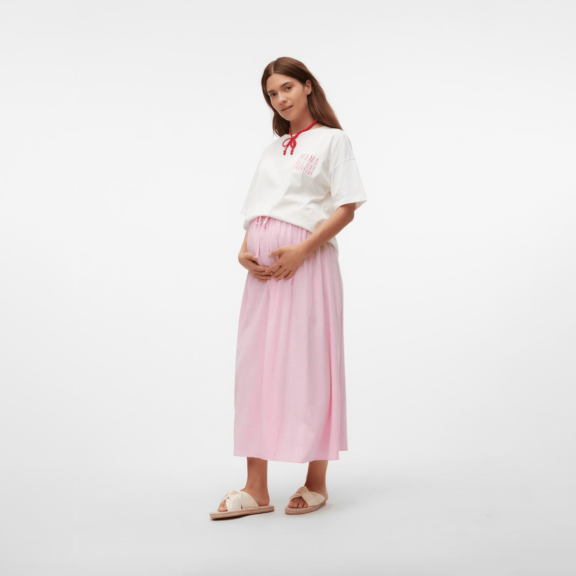 Umstandsoberteile, Mamalicious, Weiß – Produktansicht