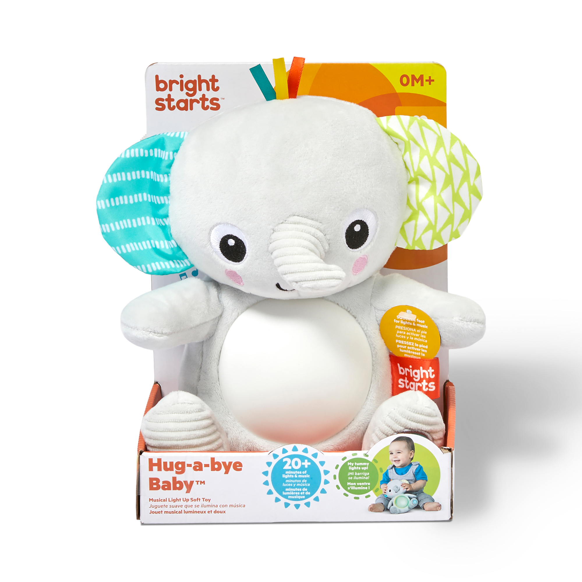 Kuscheltiere, BrightStarts, Mehrfarbig – Produktansicht