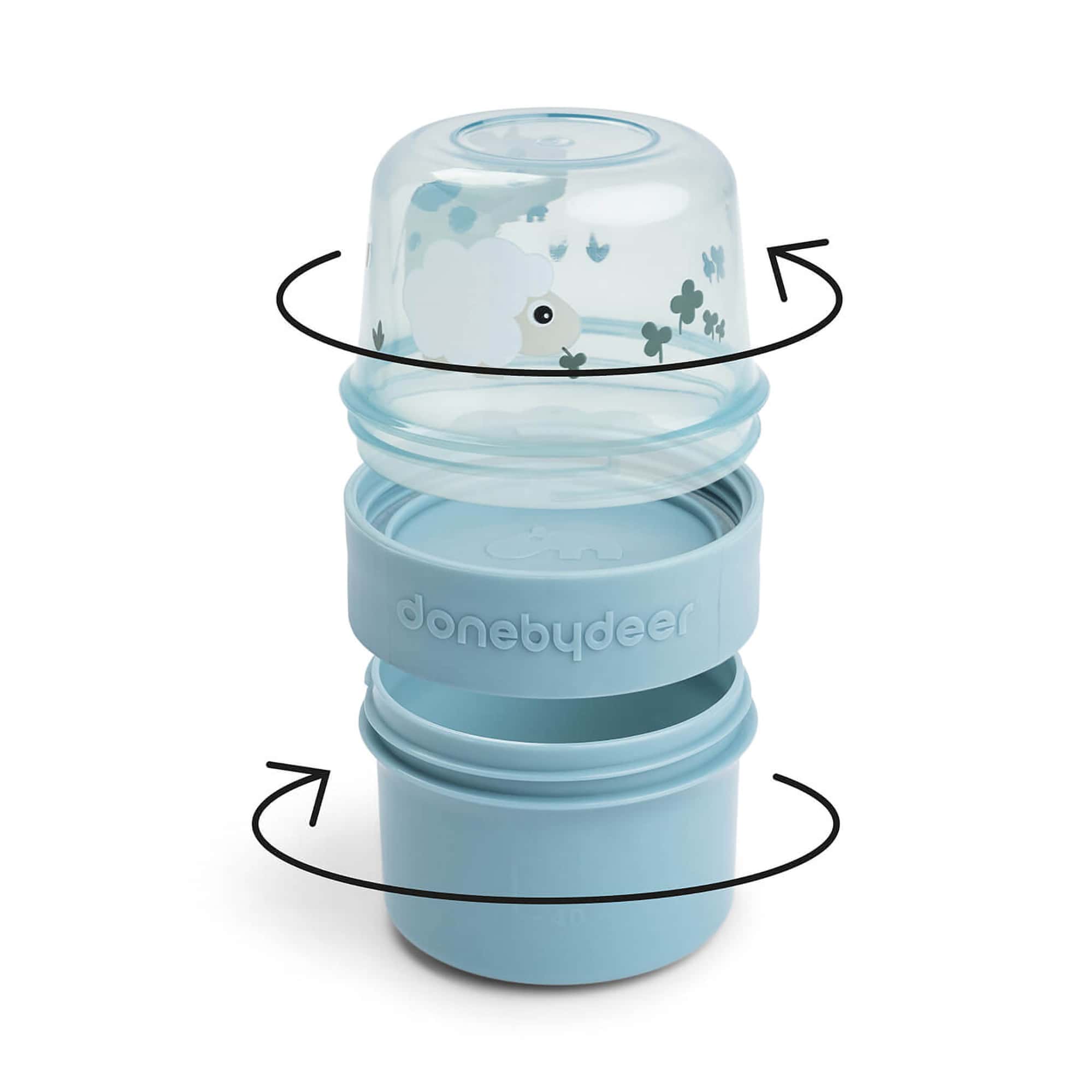 Brotdosen & Snackboxen, done by deer, Blau – Besonderheit: hält Lebensmittel frisch und knusprig