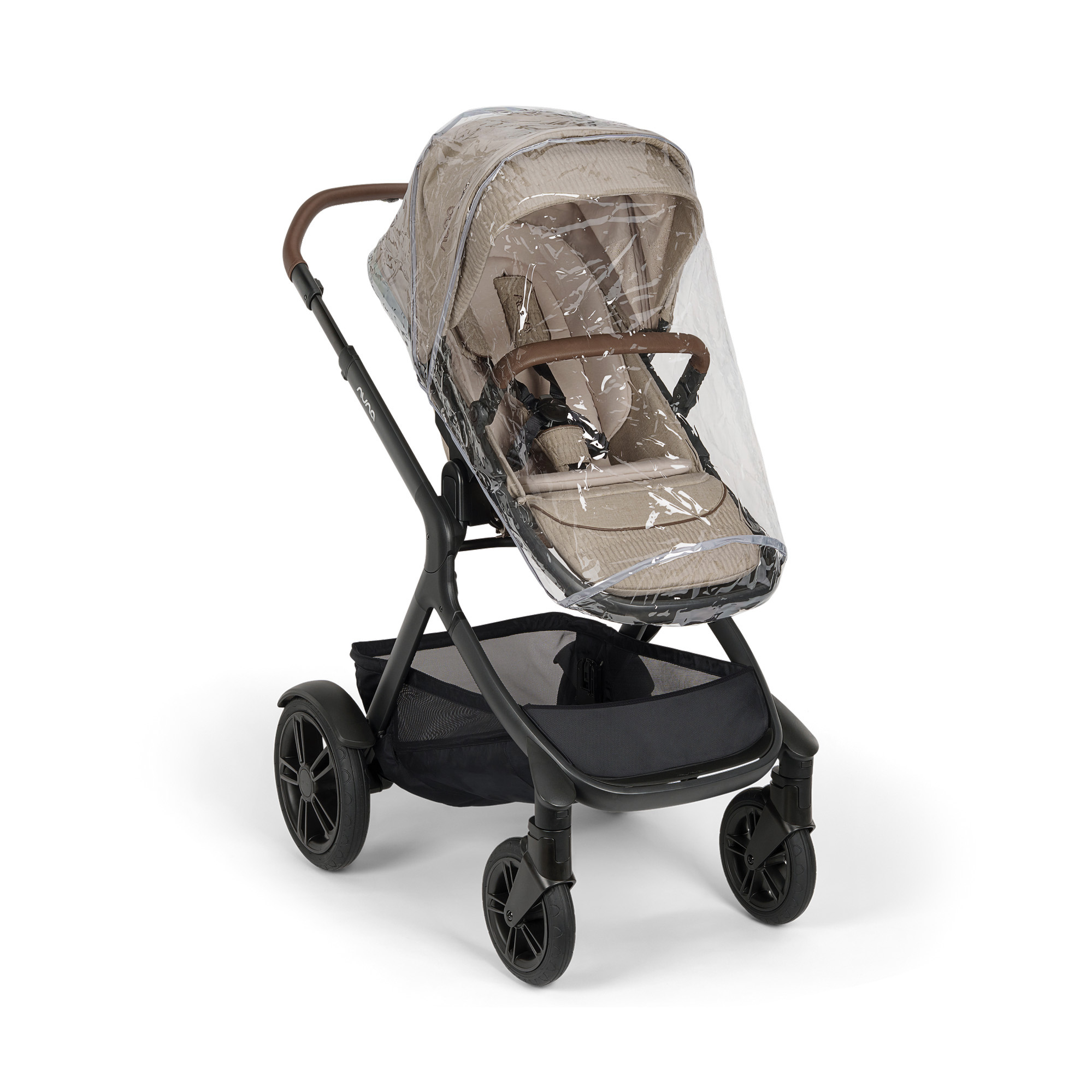Kombi-Kinderwagen, nuna, Beige – Produktansicht