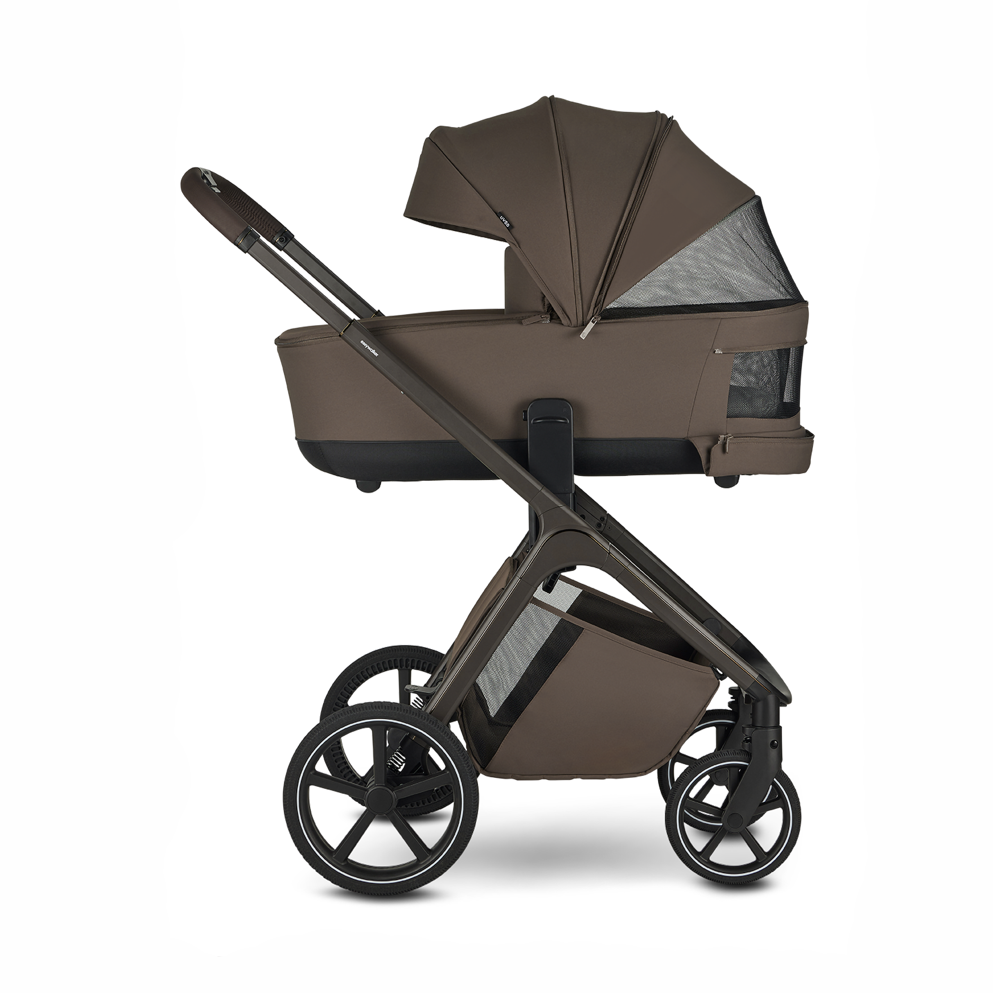 Kombi-Kinderwagen, easywalker, Braun – Produktansicht