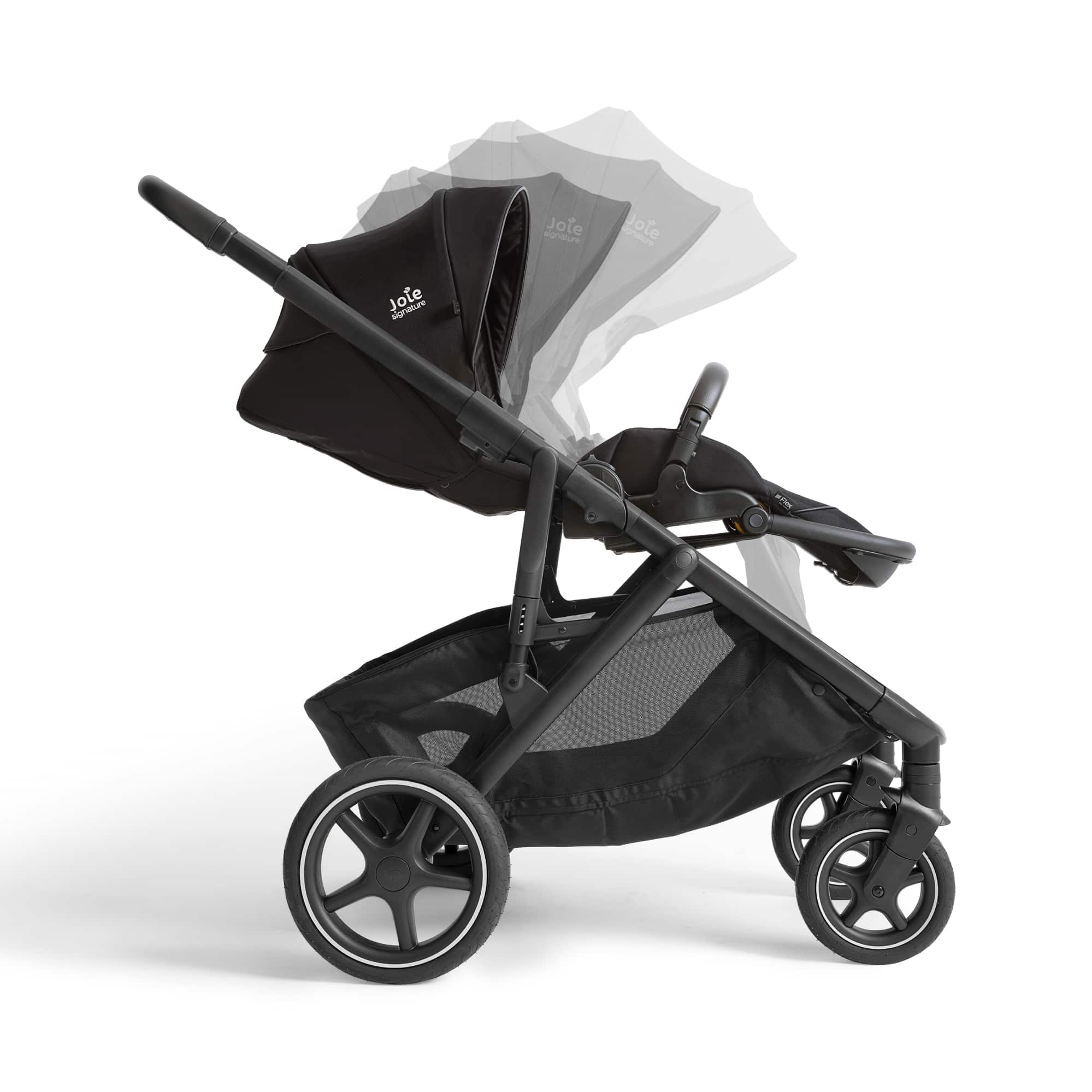 Kombi-Kinderwagen, Joie signature, Schwarz – Produktansicht