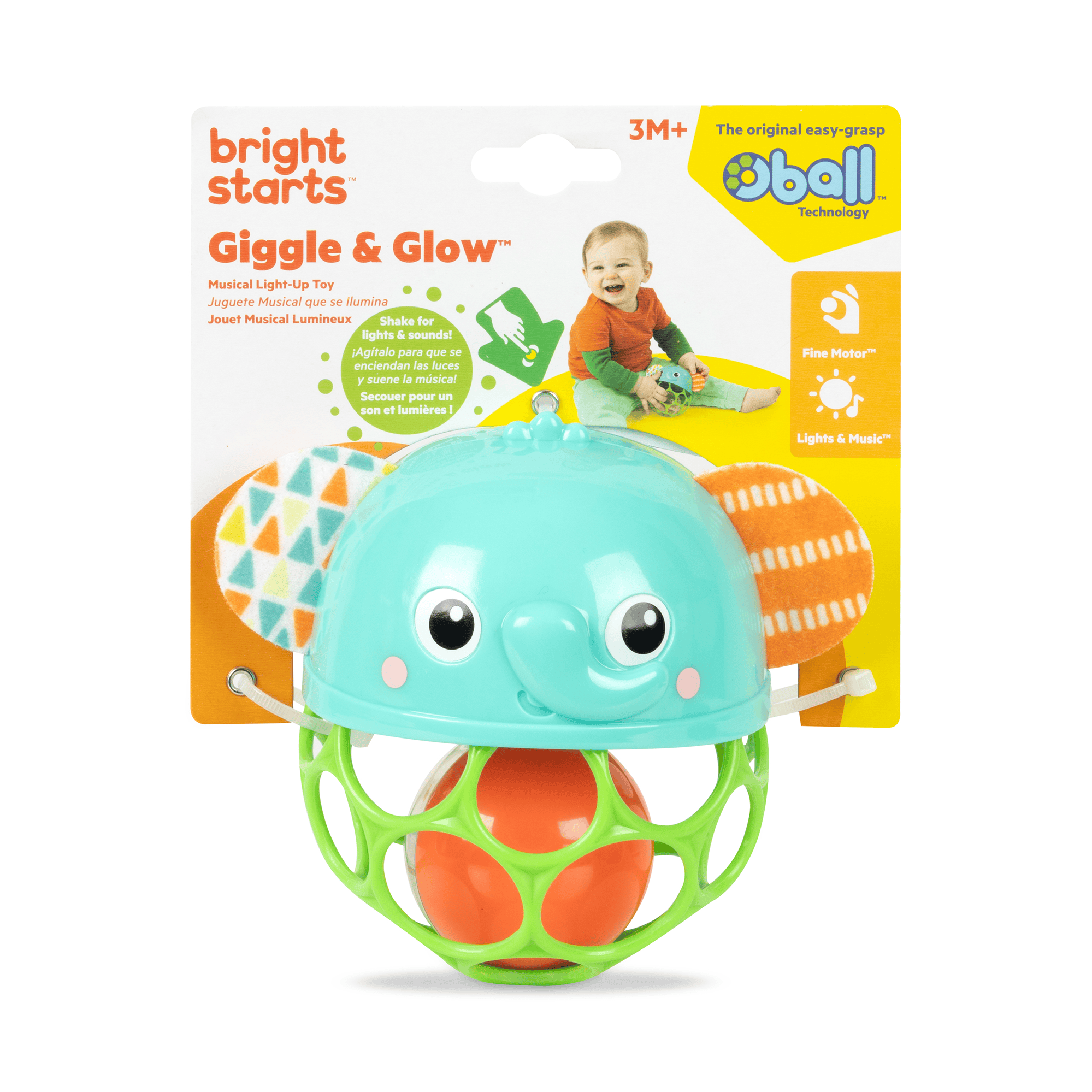 Rasseln & Greiflinge, BrightStarts, Mehrfarbig – Produktansicht