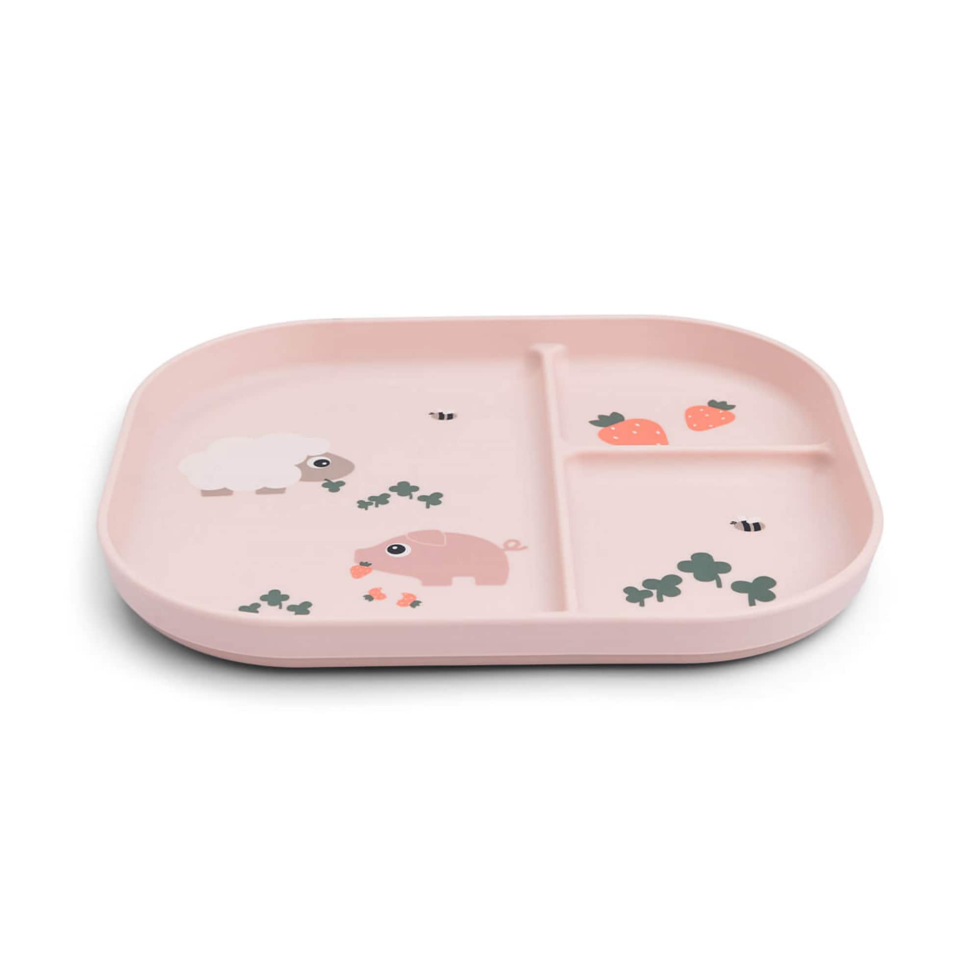 Kinderteller, done by deer, Pink – Produktansicht