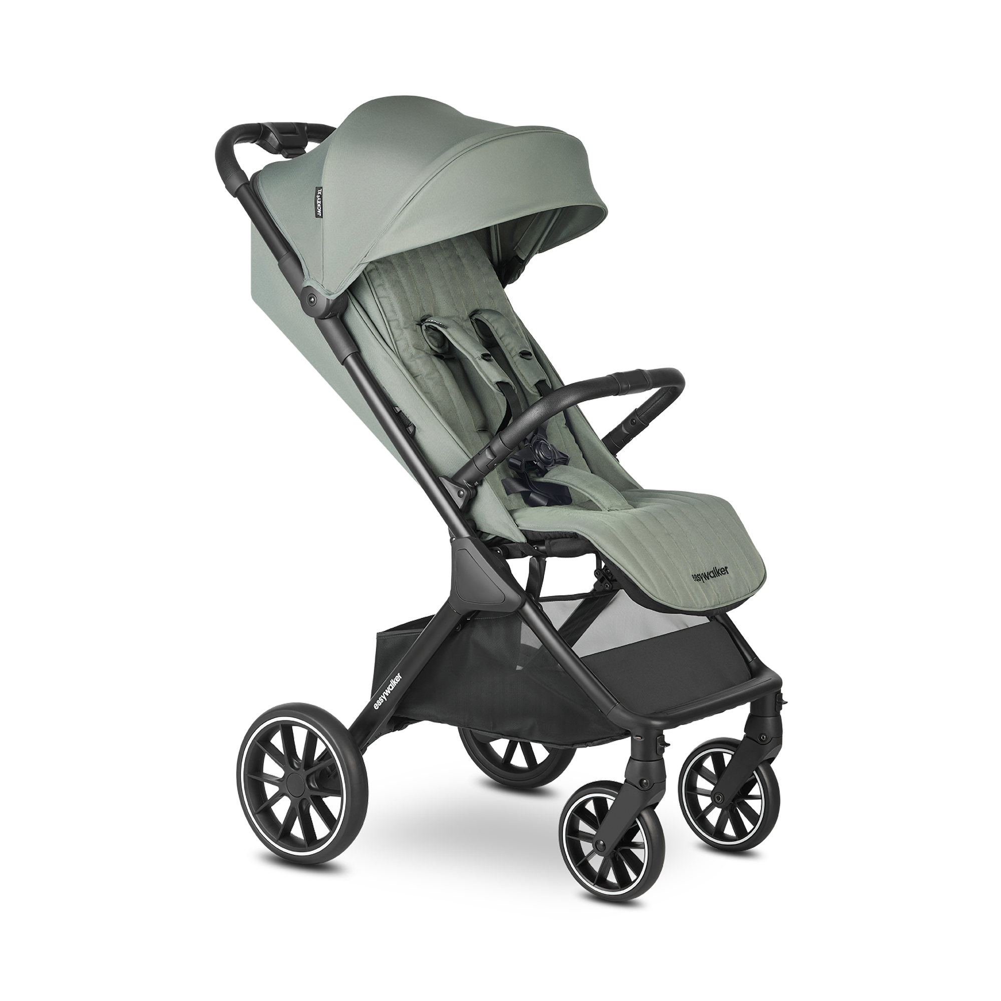 Reisebuggys, easywalker, Grün – Besonderheit: Offroad-Sportwagen im XL-Format – für Kinder bis ca. 5 Jahre (max. 22 kg)