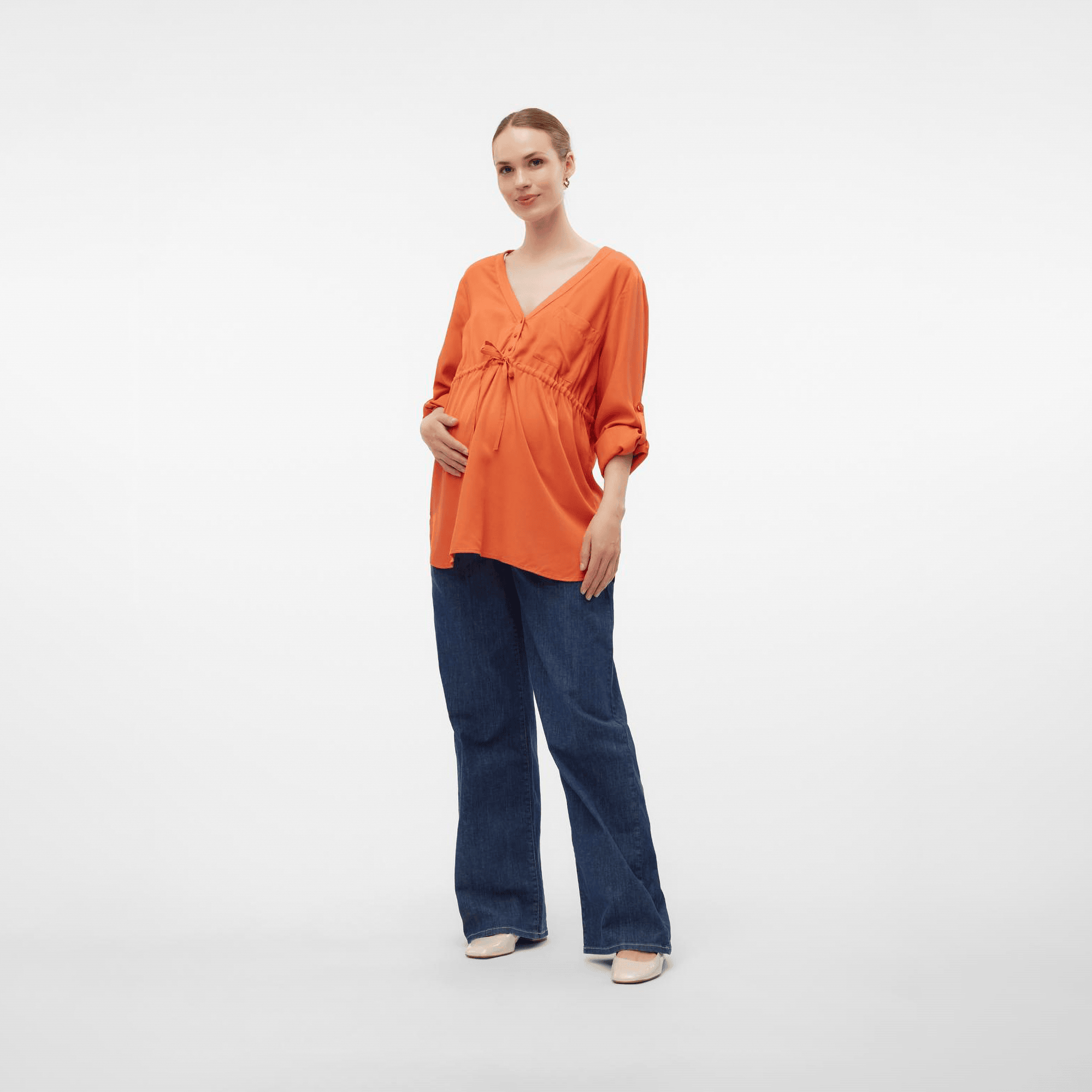 Umstandsoberteile, Mamalicious, Rot – Produktansicht