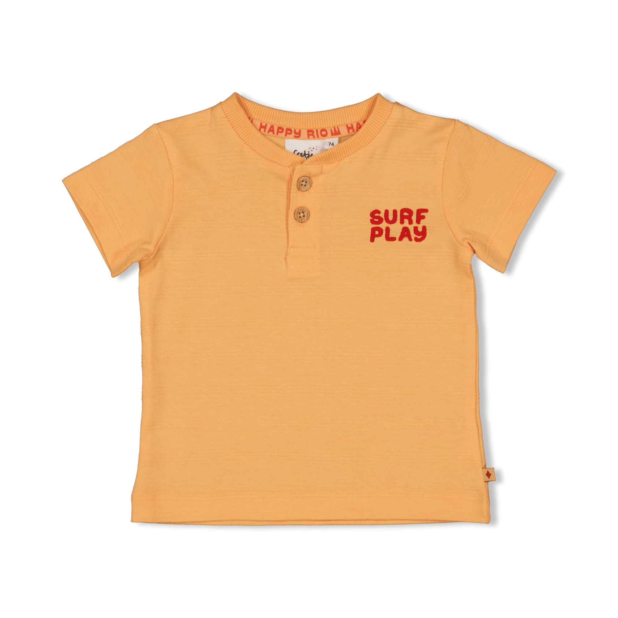 Kurzarmshirts, FEETJE, Orange – Produktansicht