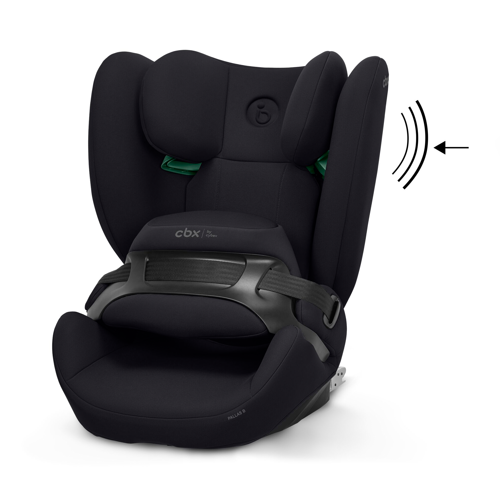 Kindersitze 9-36 kg, Gruppe 1/2/3, cbx by cybex, Schwarz – Produktansicht