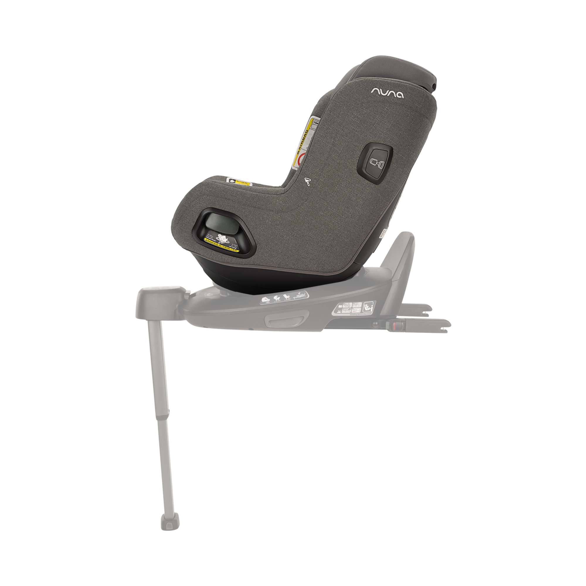 Reboarder 0-18 kg, Gruppe 0+/1, nuna, Grau – Produktansicht