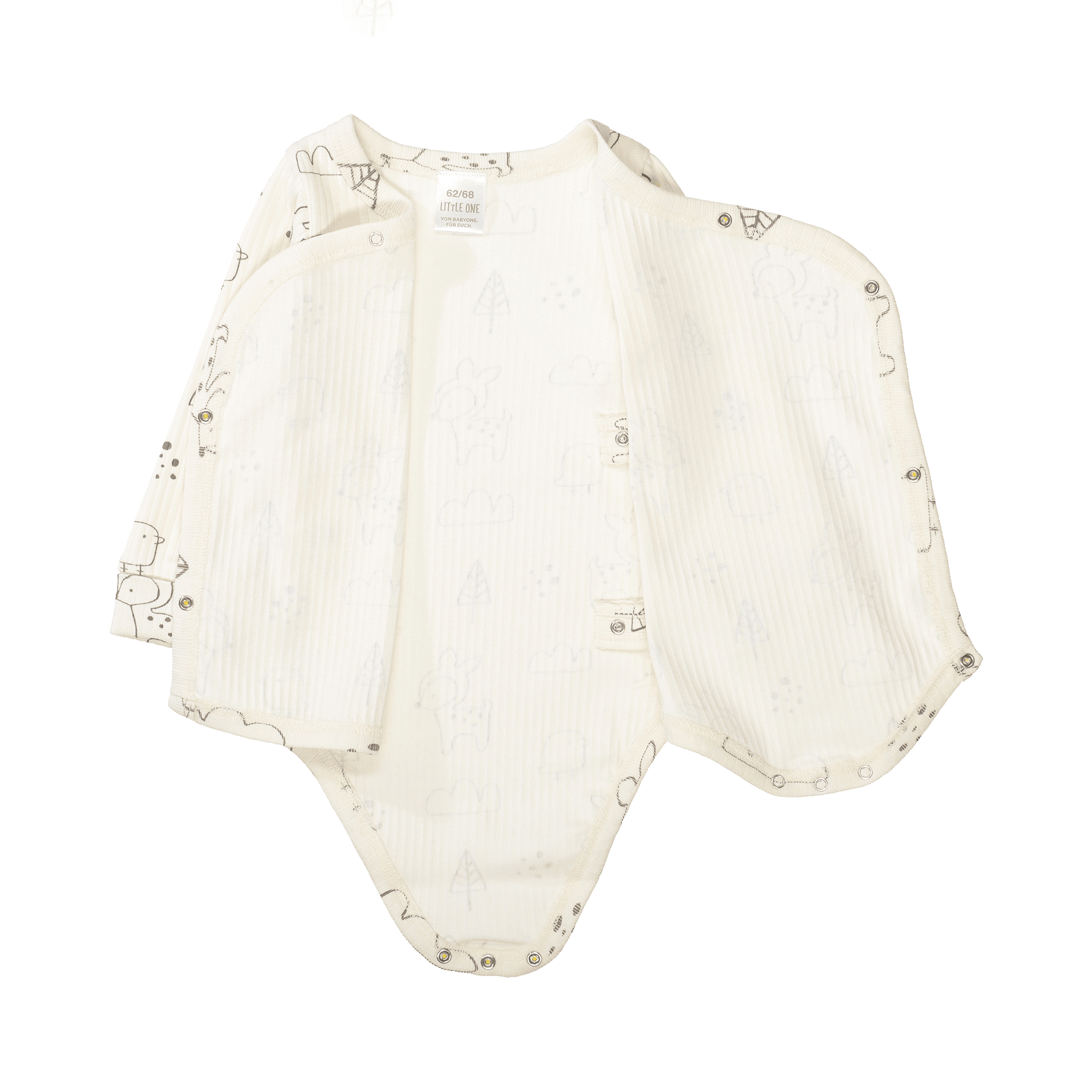 Wickelbodys, LITTLE ONE, Beige – Produktansicht